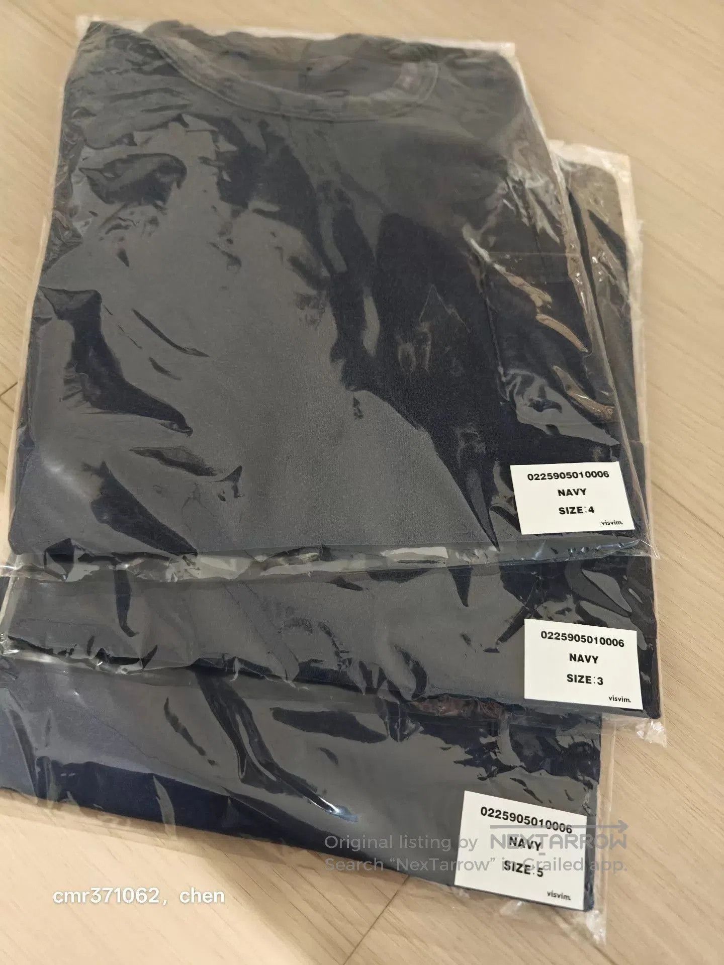 Visvim Blue Short Sleeve T-Shirt with Chest Pocket - L. Size US L / EU 52-54 / 3 - 8 Thumbnail