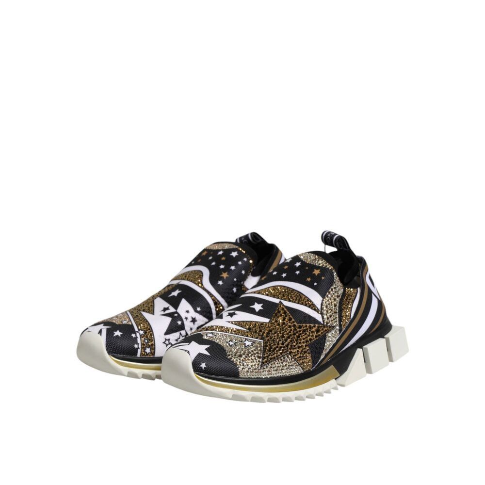 Dolce & Gabbana Dolce & Gabbana Multicolor Sorrento Low Top Sneakers Shoes Size US 8 / EU 41 - 4 Thumbnail