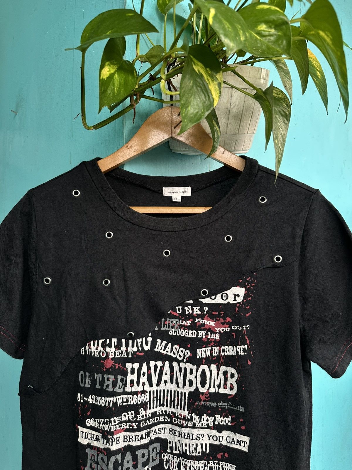 Japanese Brand Japanese Poem Jasper Club Tee Style Ifsixwasnine Lgb Size US L / EU 52-54 / 3 - 3 Thumbnail