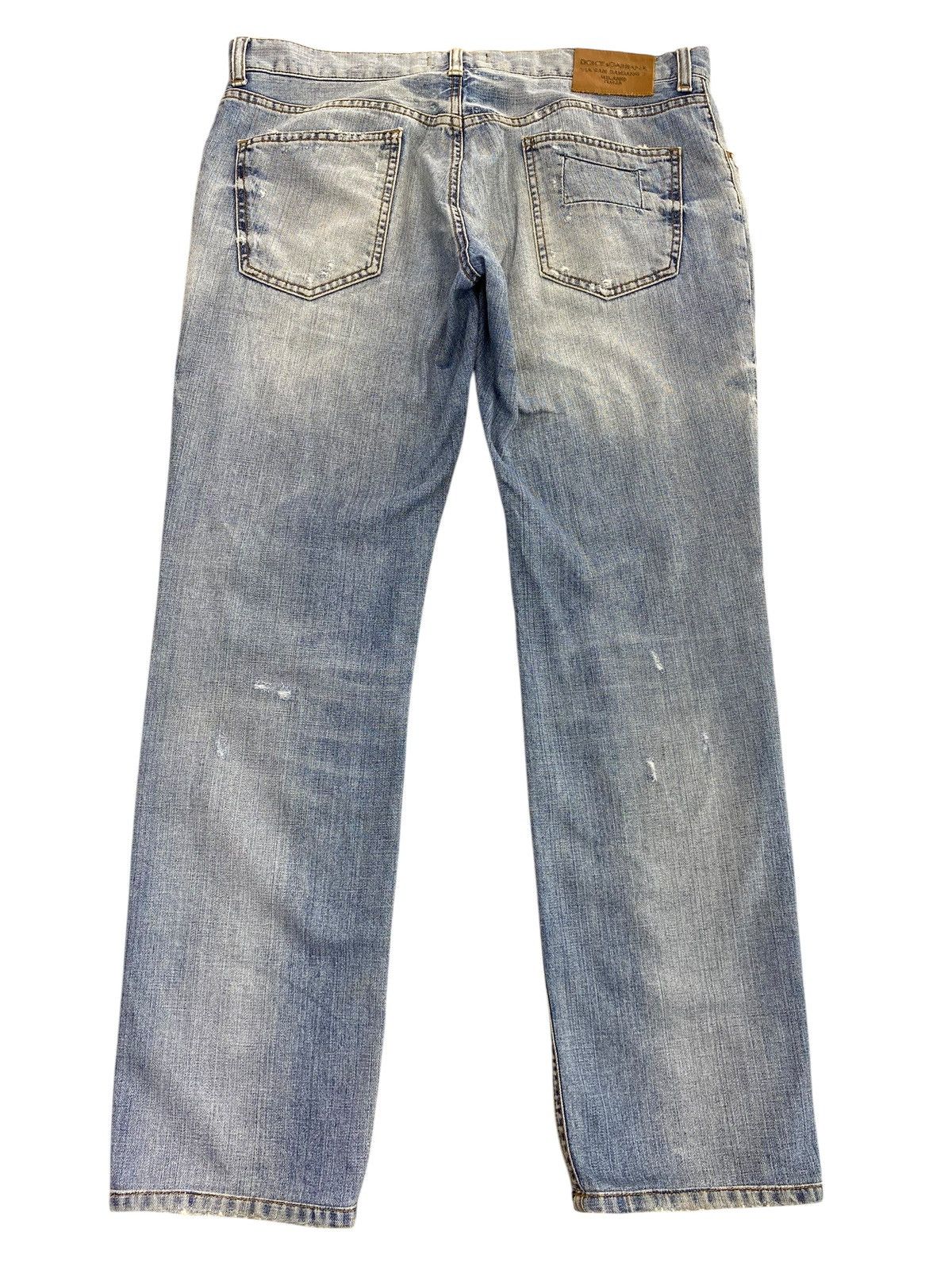 Dolce & Gabbana Dolce & Gabbana Brand Faded Ripped Jeans Size US 36 / EU 52 - 3 Thumbnail