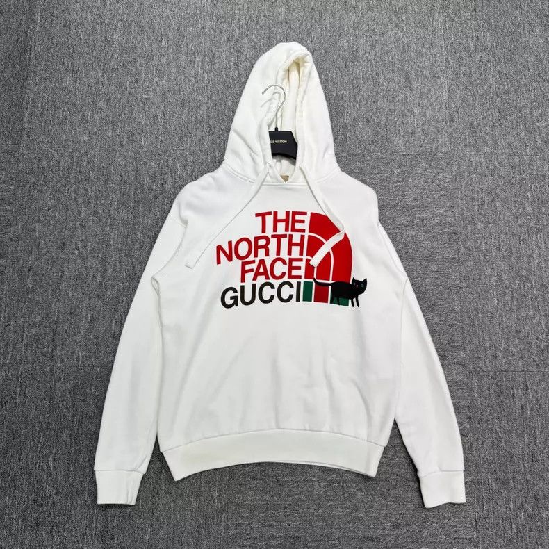 Gucci GucciTnf Printed Hoodie 2503-Nextarrow Size US XXS / EU 40 - 1 Thumbnail