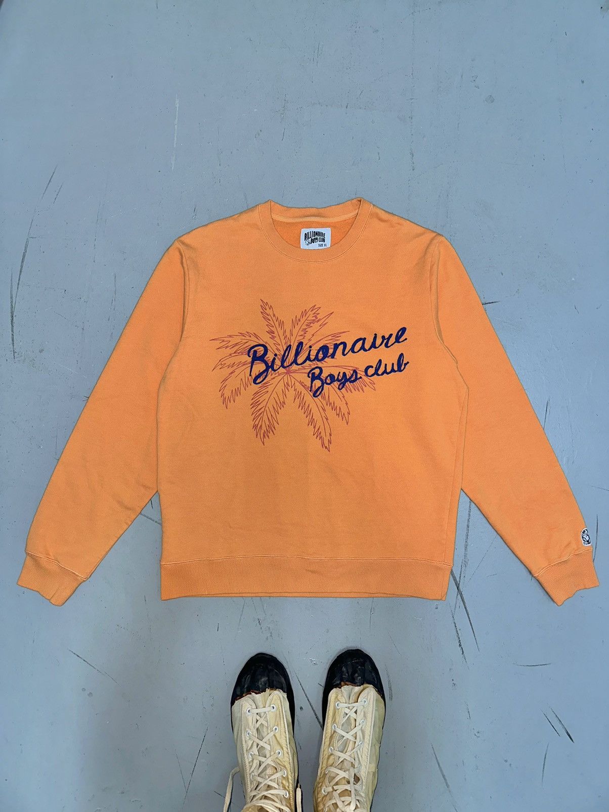 Billionaire Boys Club Chain-stitched Palm Trees Sweatshirt