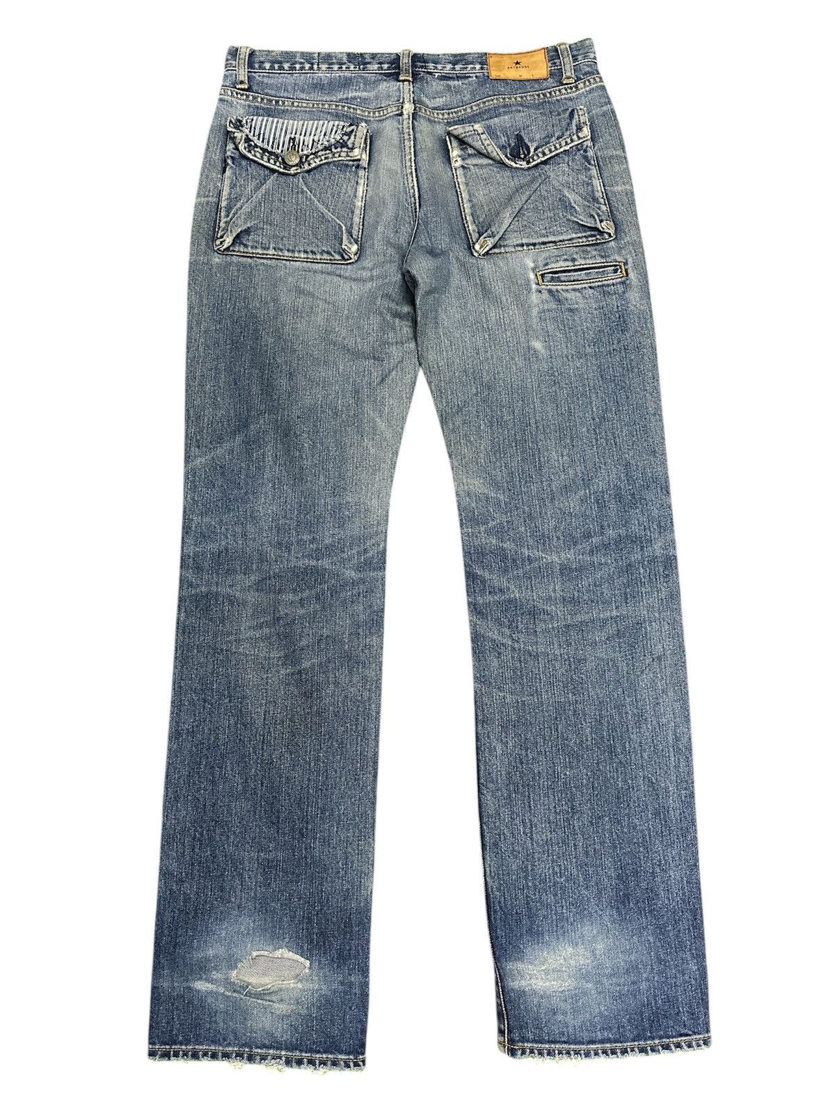 If Six Was Nine Distress denim Antague . Size US 32 / EU 48 - 2 Thumbnail