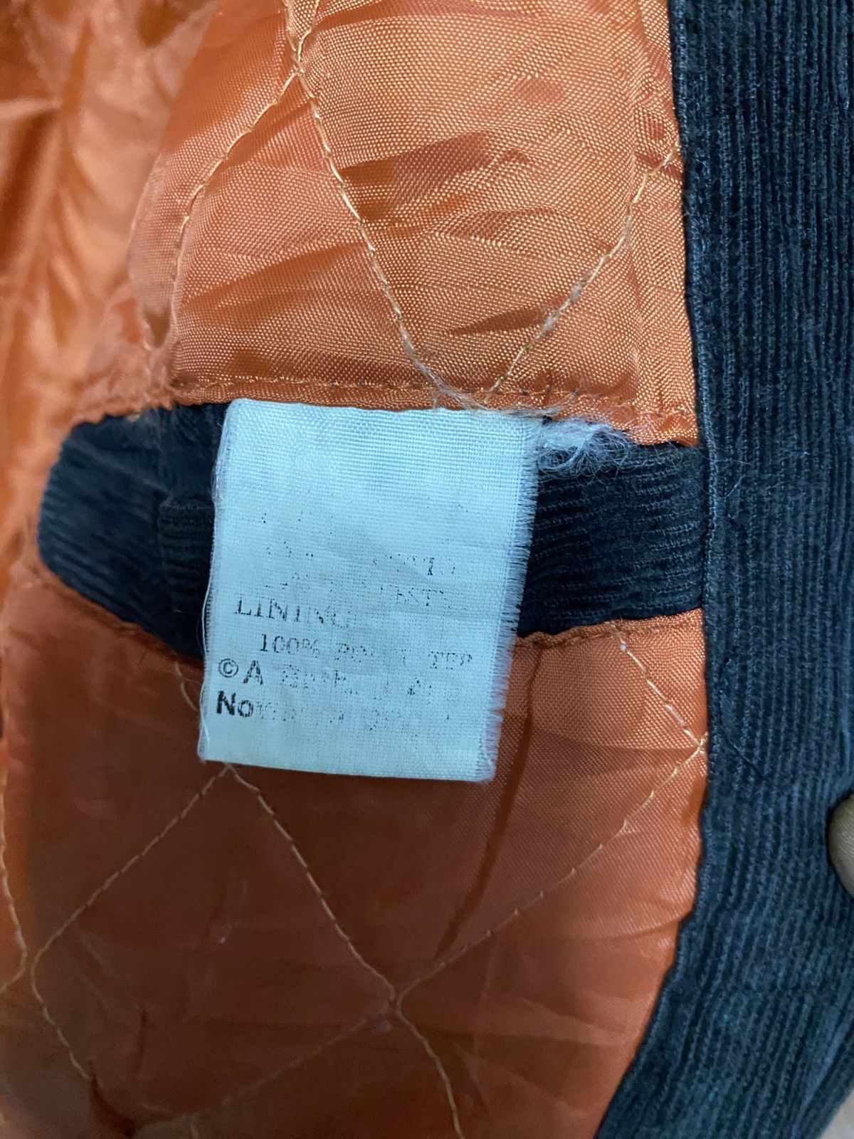 Bape Vintage 90s Bape General Made 978 Corduroy Varsity Jacket Size US L / EU 52-54 / 3 - 7 Thumbnail