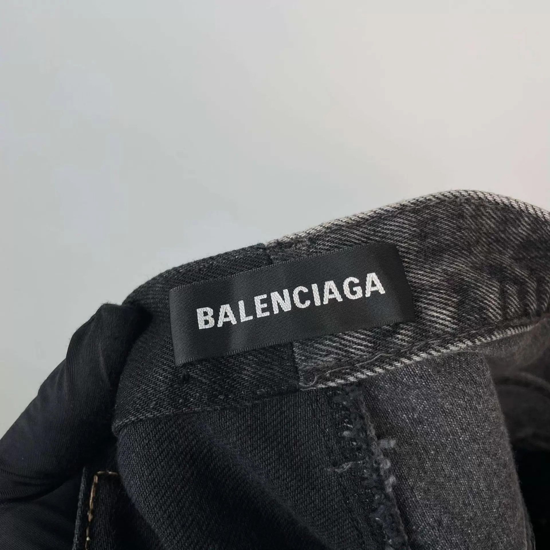 Balenciaga Balenciaga Cotton Linen Color Blocked Pants Size 30 Size US 30 / EU 46 - 3 Thumbnail