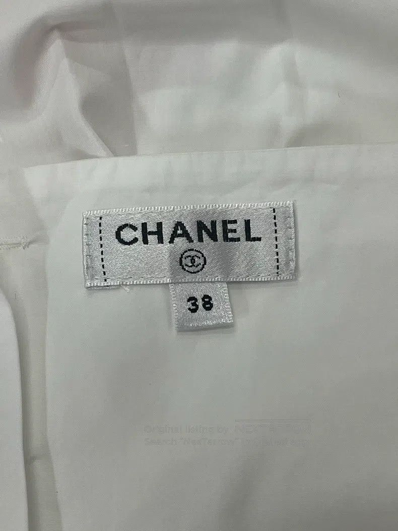 Chanel Chanel White camelia bow strap top Size XS / US 0-2 / IT 36-38 - 4 Thumbnail
