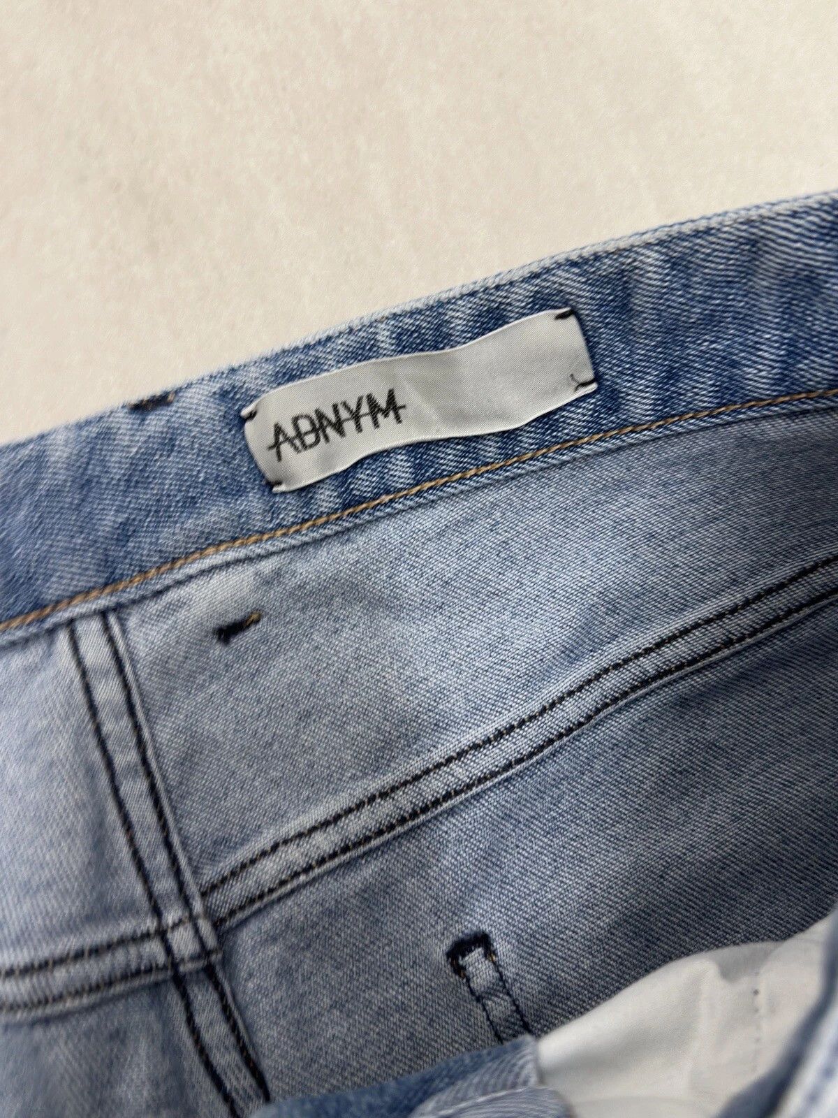 ADNYM ATELIER ADNYM ATELIER UNISEX JEANS BLUE PANTS MENS size 31 L ITALY Size US 31 - 8 Thumbnail