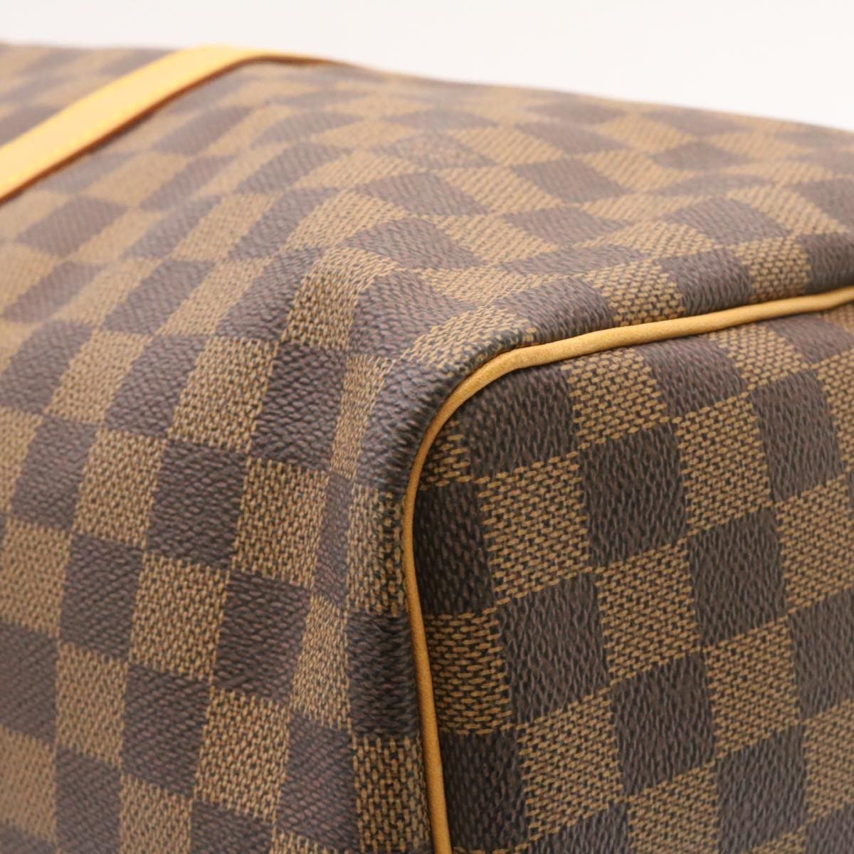 Louis Vuitton LOUIS VUITTON Damier Ebene Keepall 45 Boston Bag Size ONE SIZE - 15 Thumbnail