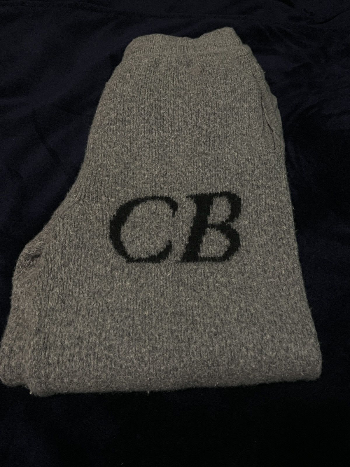 Cole Buxton Cole Buxton CB Logo Knit Pants Grailed