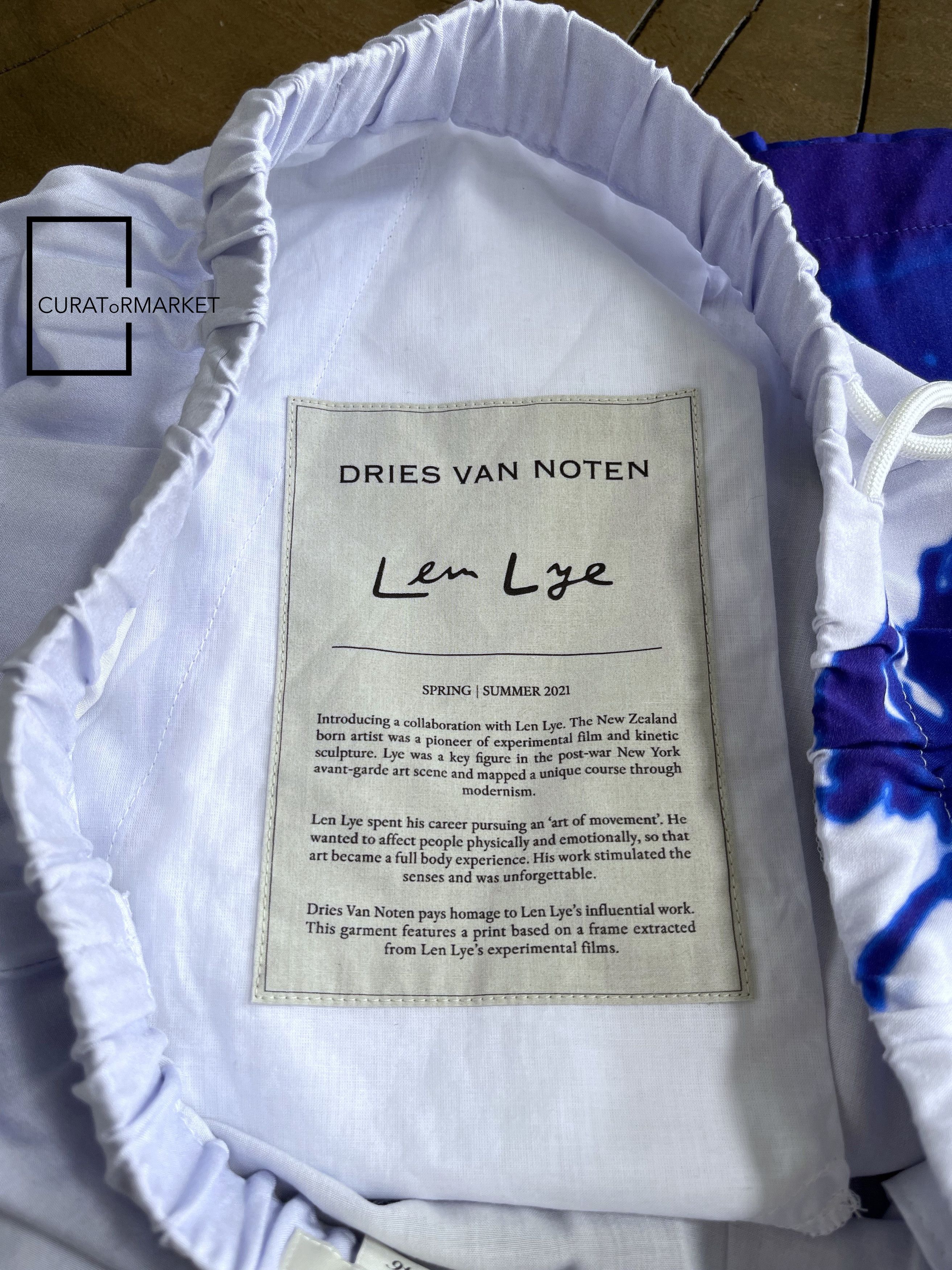 Dries Van Noten EU46 Piper Psychedelic Palm Len Lye Print Graphic Short SS21 Size US 30 / EU 46 - 5 Thumbnail