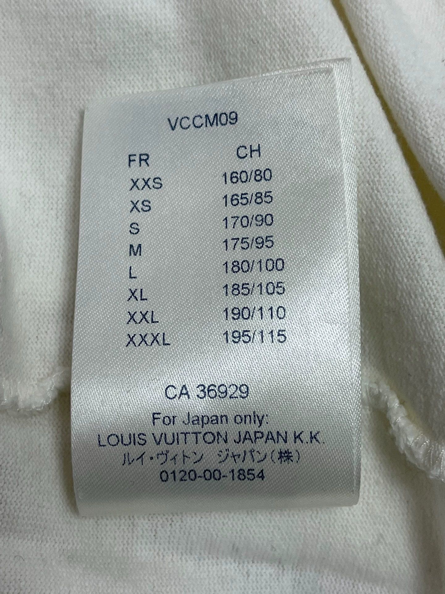 Louis Vuitton Louis Vuitton white basic Tee men's XL Size US XL / EU 56 / 4 - 6 Thumbnail