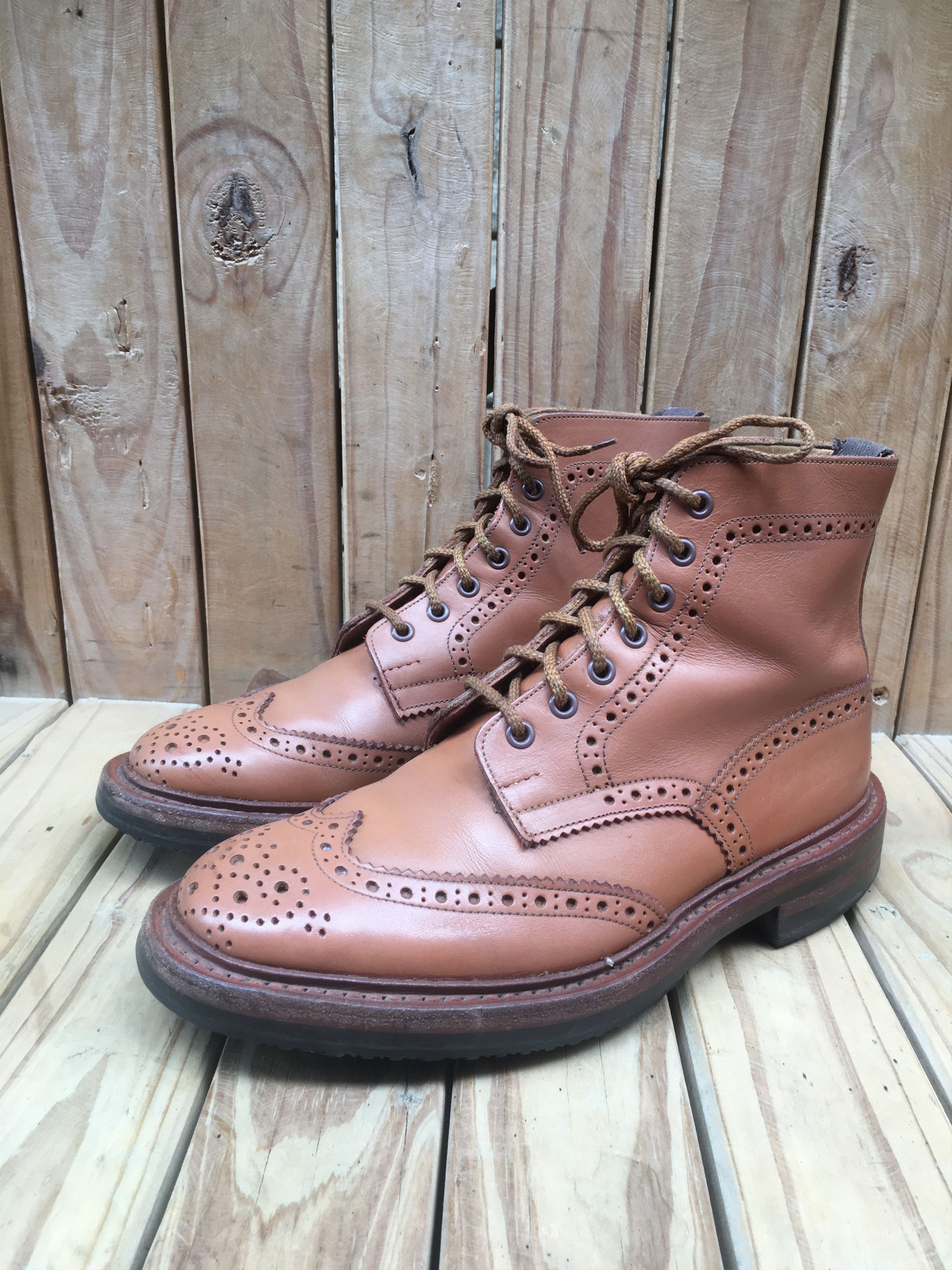 Trickers Tricker s stow country Brown Mens Boots Size UK 7 US 8 Grailed