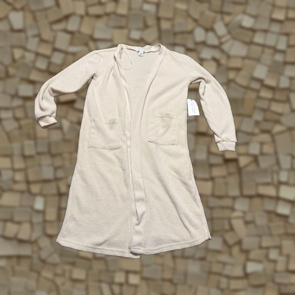Vintage Better Together Sweater Cardigan Women's XS Open Long Sleeve NWT Ivory Cream Size XS / US 0-2 / IT 36-38 - 1 Thumbnail