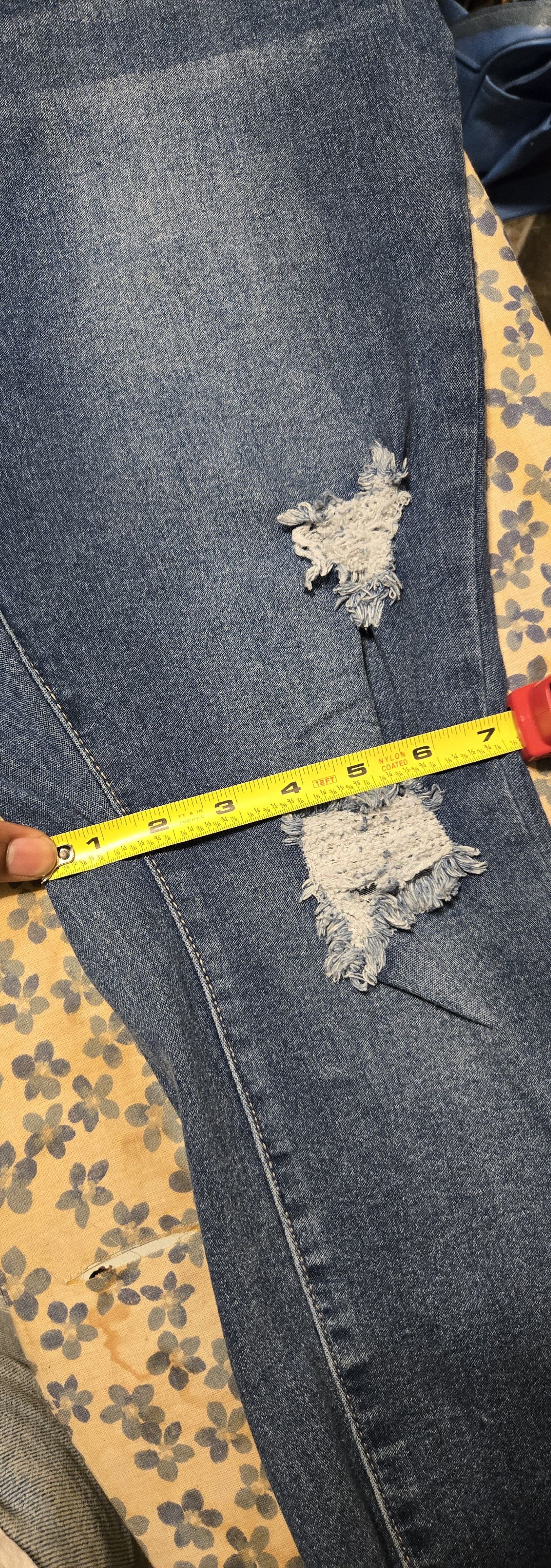 Asos California Vintage Ripped Jeans Size US 27 - 8 Thumbnail