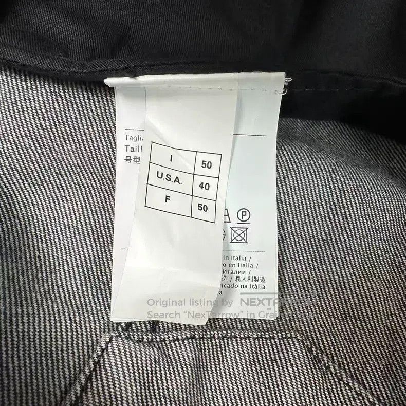 Valentino Valentino Printed logo denim jacket Size US L / EU 52-54 / 3 - 4 Thumbnail