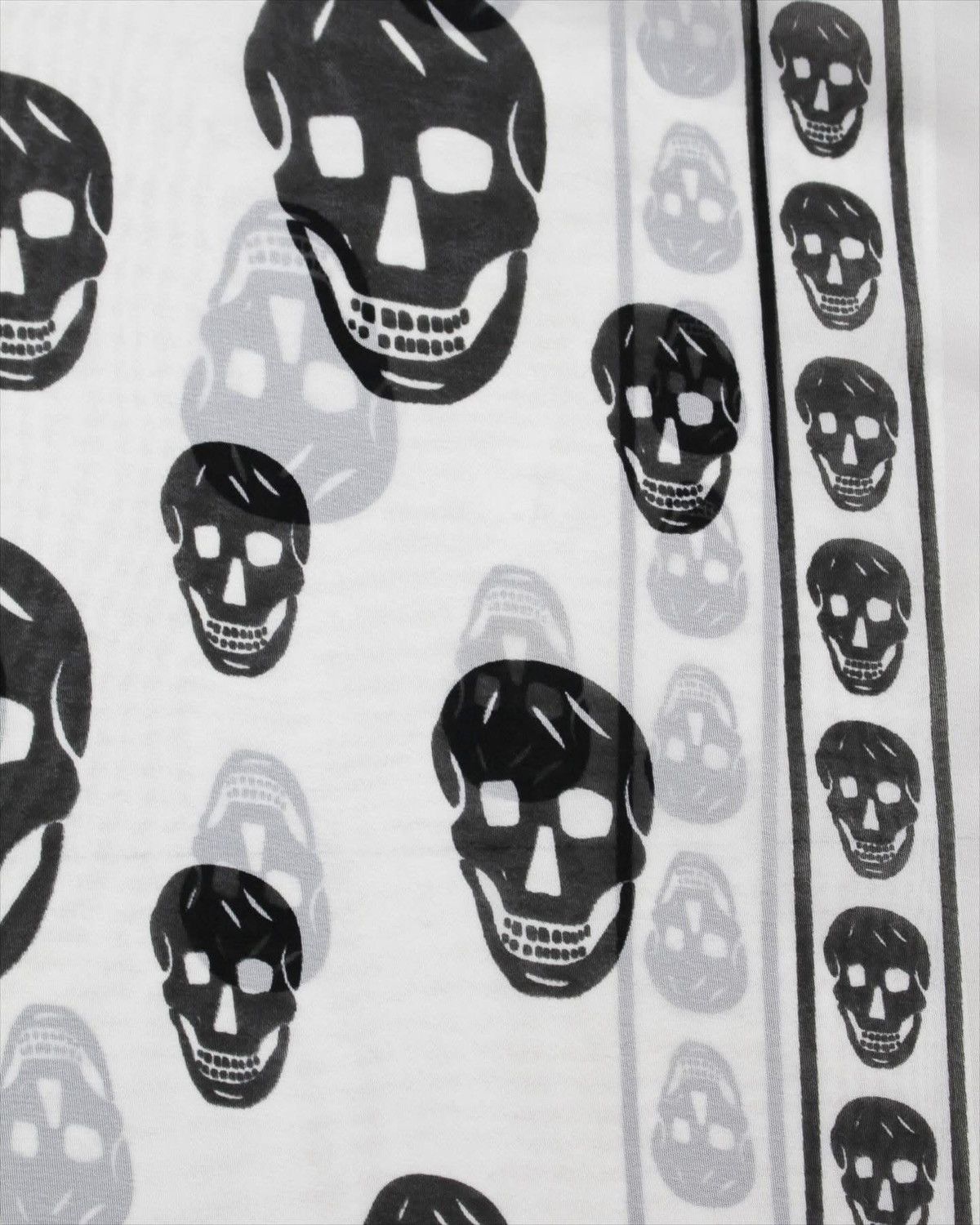 Japanese Brand 2000S JAPANESE MADE SKULL SCARF Size ONE SIZE - 4 Thumbnail