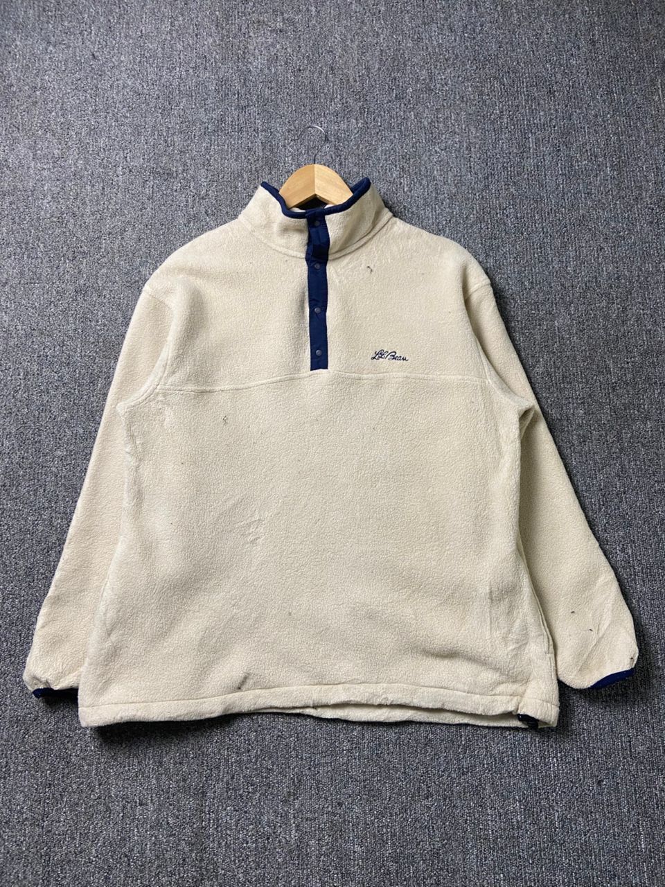 L.L. Bean L.L Bean Half Zipper Fleece Pullover Jacket (185) Size US S / EU 44-46 / 1 - 1 Thumbnail