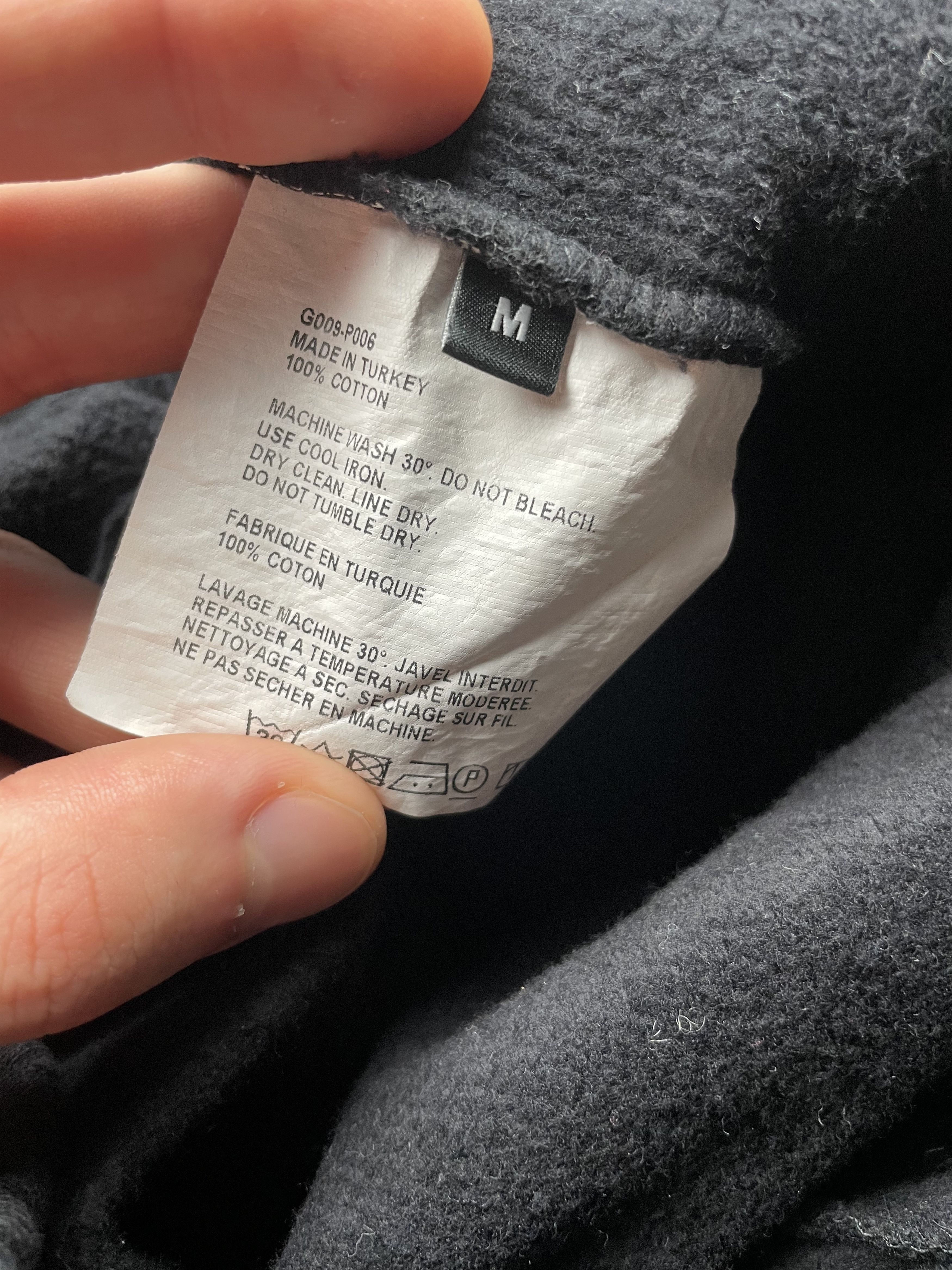 Gosha Rubchinskiy Gosha Rubchinskiy AW16 Save & Protect double cuff sweatpants Size US 32 / EU 48 - 10 Thumbnail