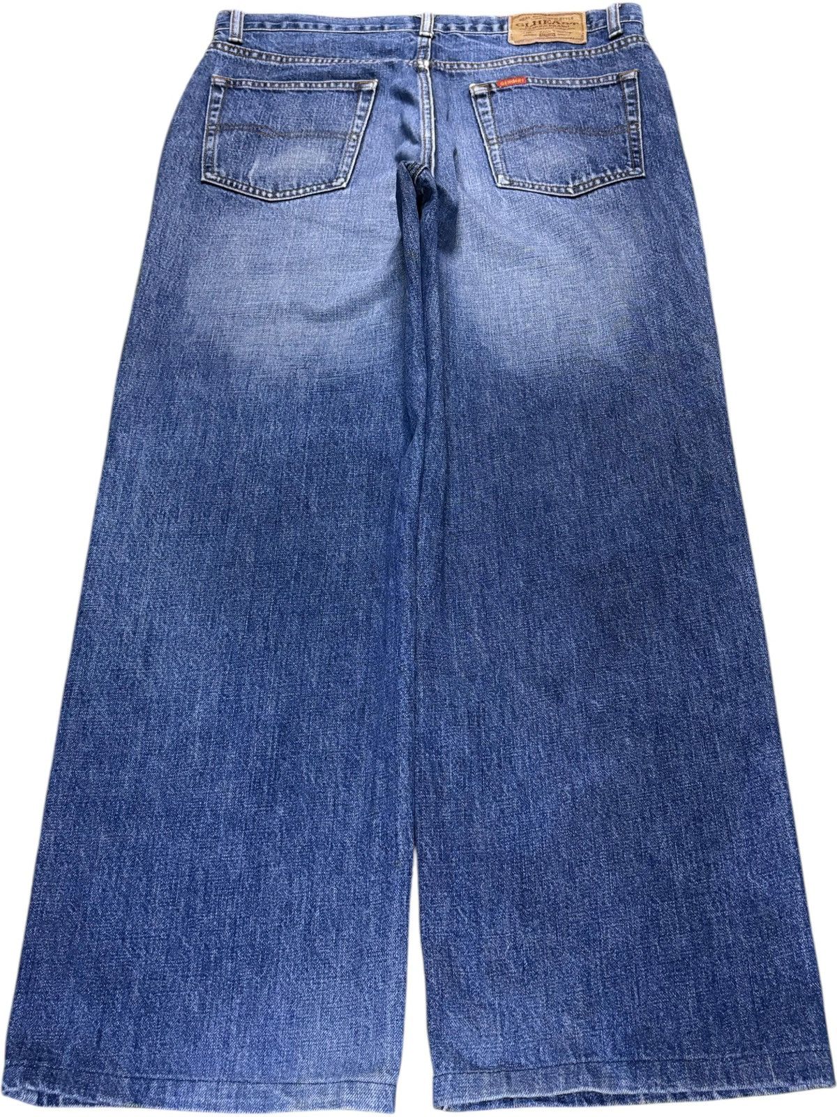 Japanese Brand Vintage Japanese Brand Mud Wash Distressed Baggy Jeans Size US 33 - 2 Thumbnail