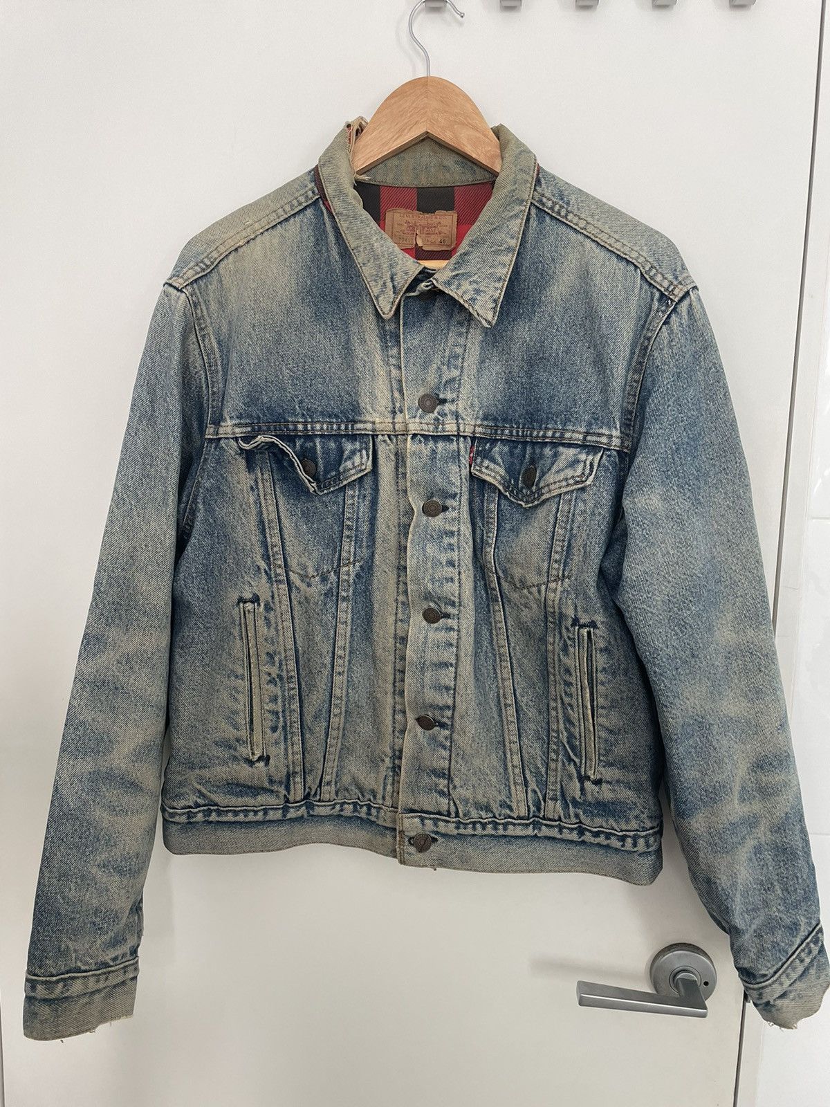 Levi's Vintage Clothing Vintage Levi’s FlannelLined Denim Jacket Grailed