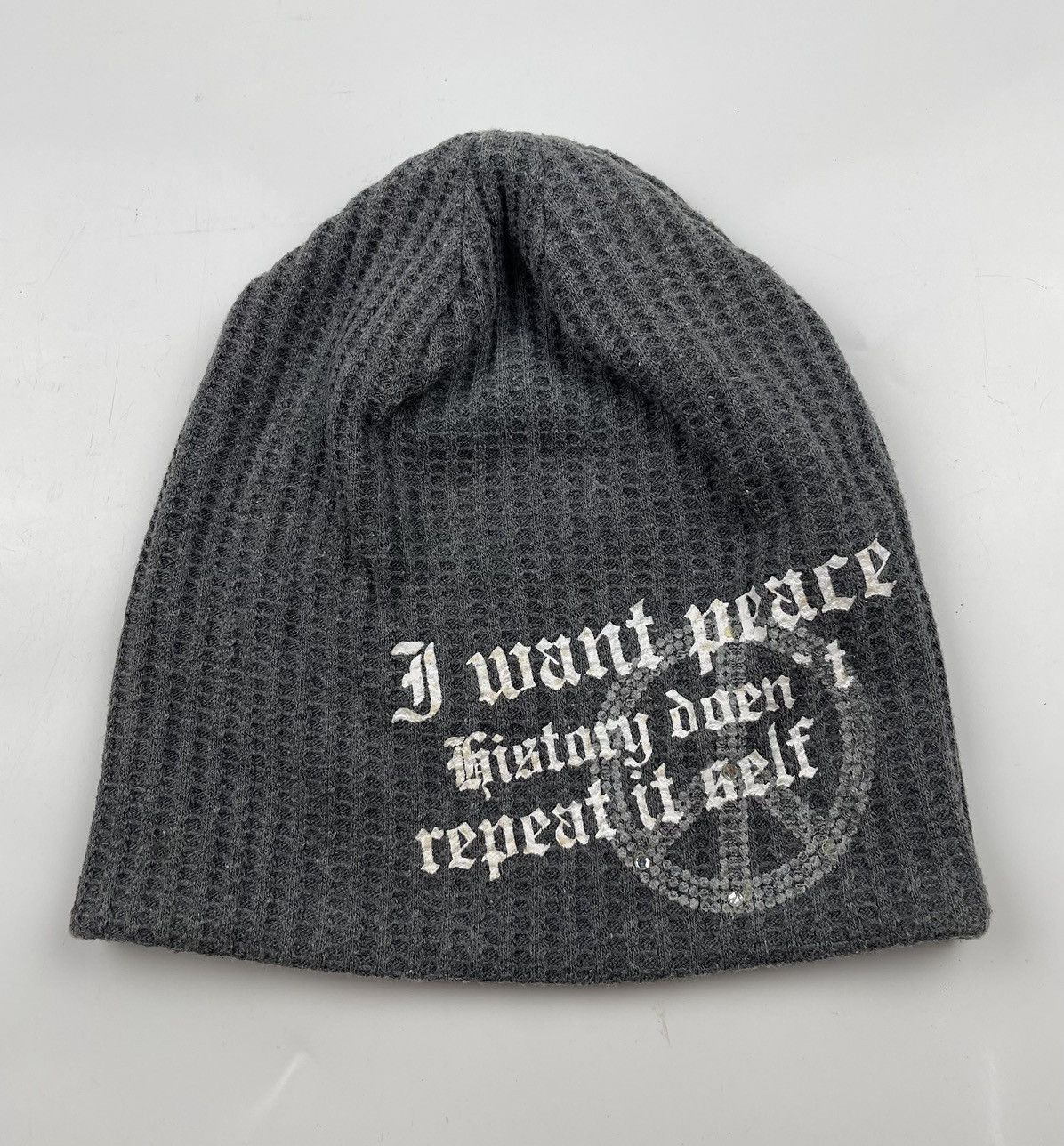Seditionaries peace beanie hat tc22 Size ONE SIZE - 2 Thumbnail