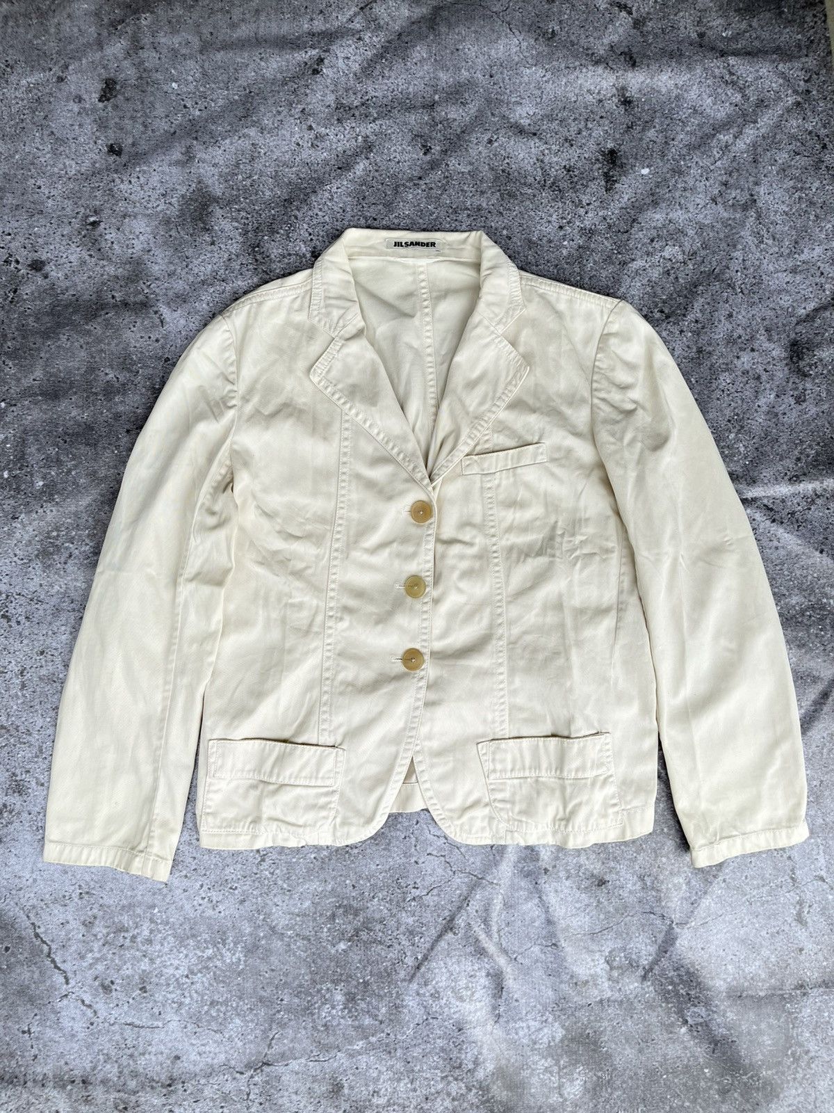 Jil Sander Jil Sander Button Blazer Size US S / EU 44-46 / 1 - 2 Thumbnail