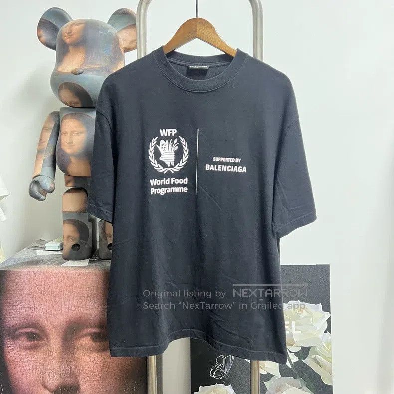 Balenciaga Balenciaga Wheat pattern short-sleeve Size US M / EU 48-50 / 2 - 1 Thumbnail