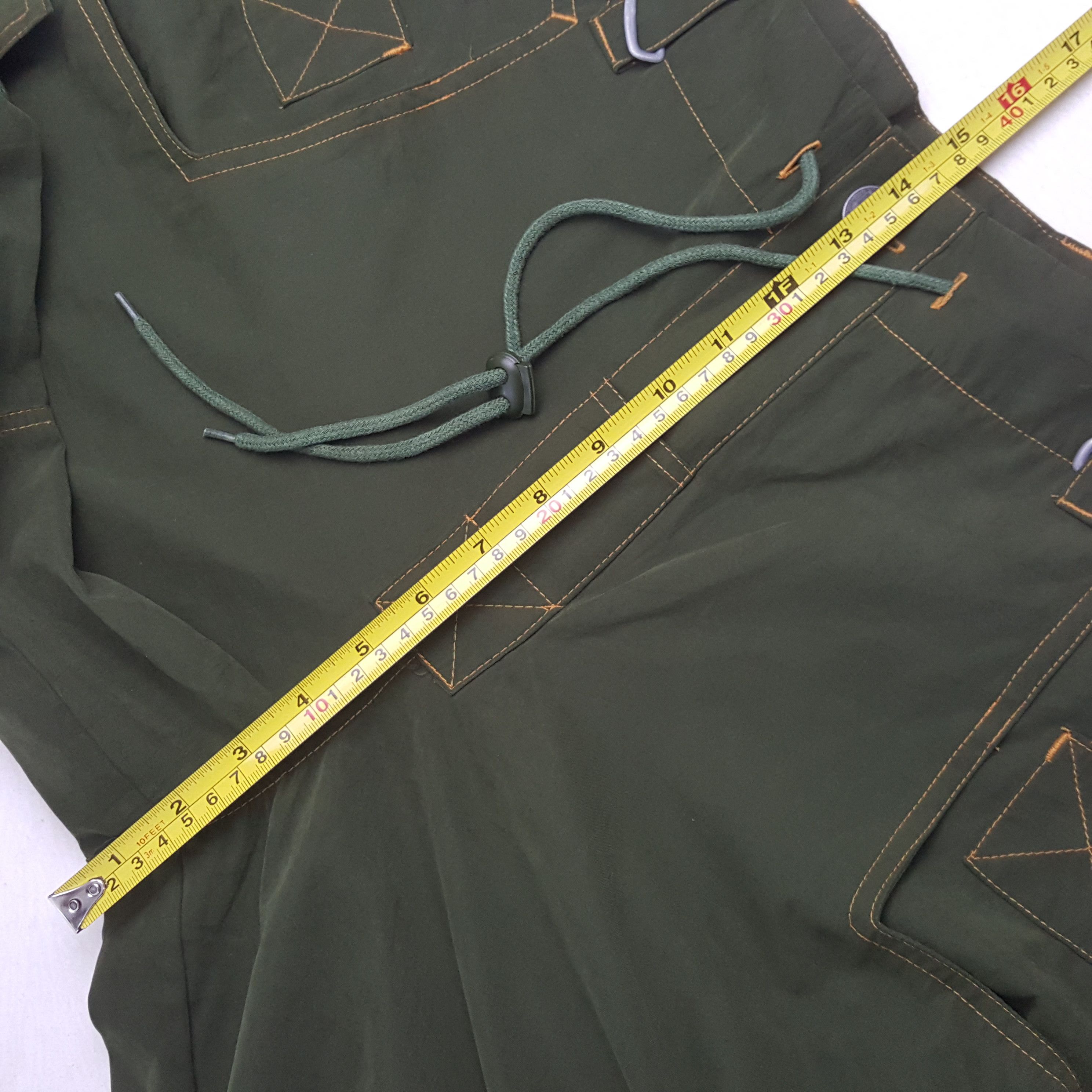 Vintage Vintage ILLIG Tactical Baggy Casual Parachute Pant RR8 Size US 33 - 9 Thumbnail