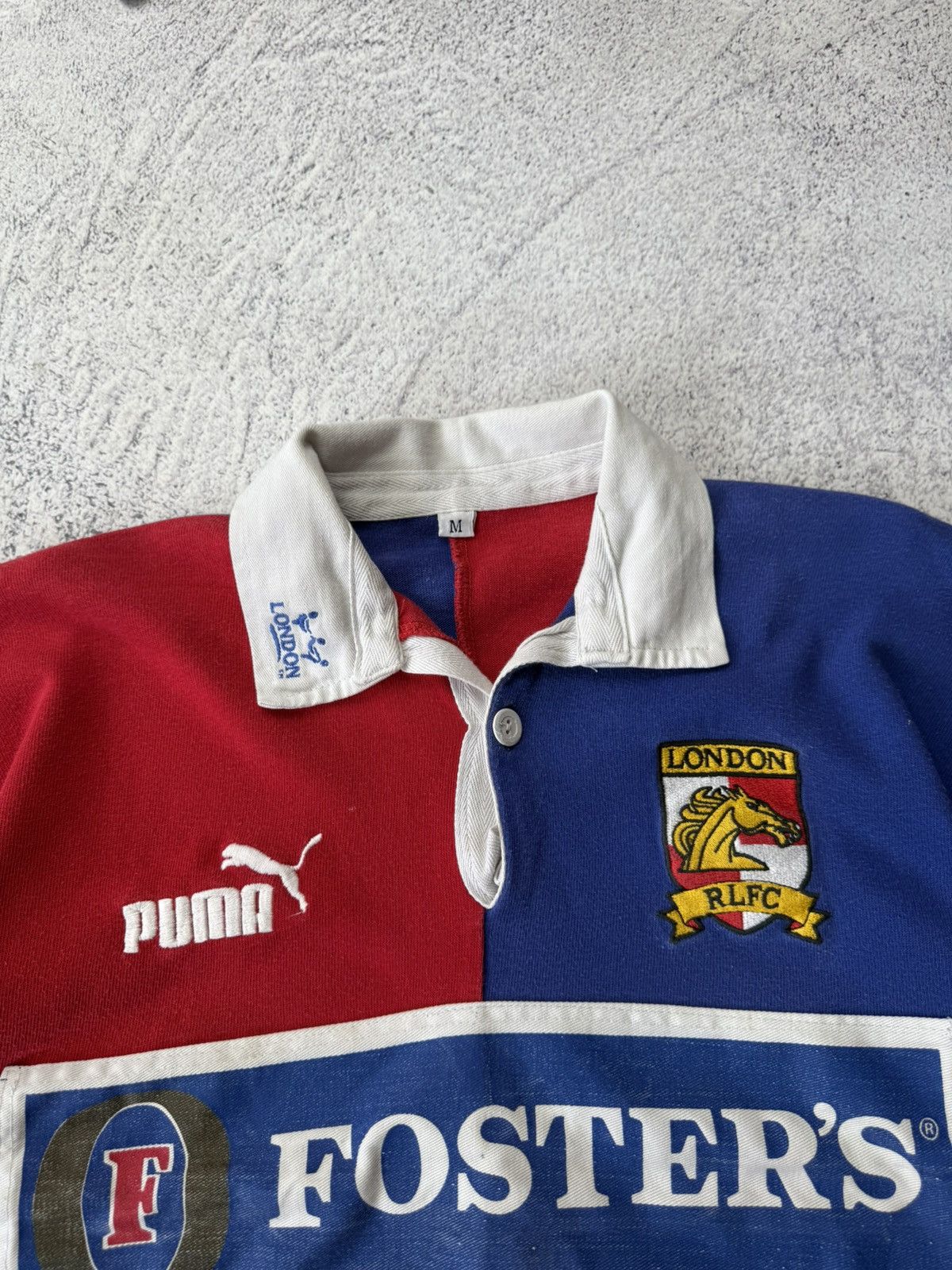 Rugby Ralph Lauren LONDON BRONCOS 1997 PUMA SIZE M NEW RUGBY JERSEY SHIRT RARE Size US M / EU 48-50 / 2 - 6 Thumbnail