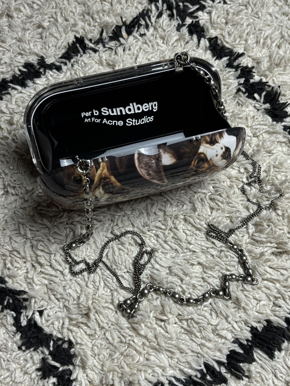 Acne Studios Acne Studios x Per B Sundberg Shoudler Clutch Bag Animal Size ONE SIZE - 9 Thumbnail