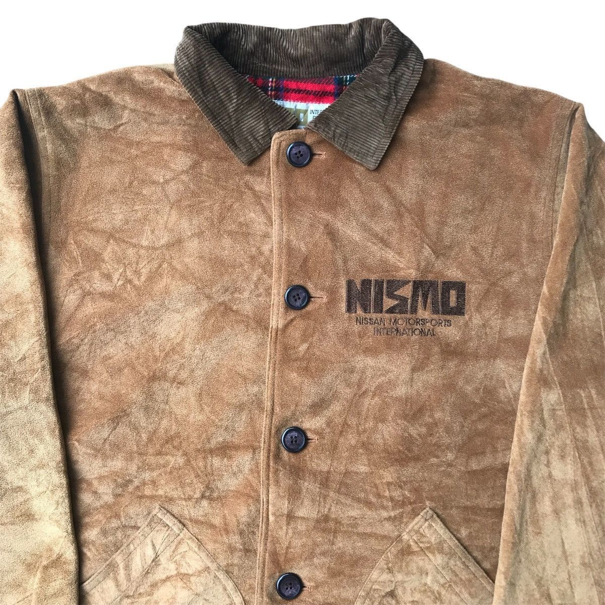 Vintage Vintage Nissan Nismo Old Logo Corduroy Tartan Coat Jacket Size US M / EU 48-50 / 2 - 7 Thumbnail