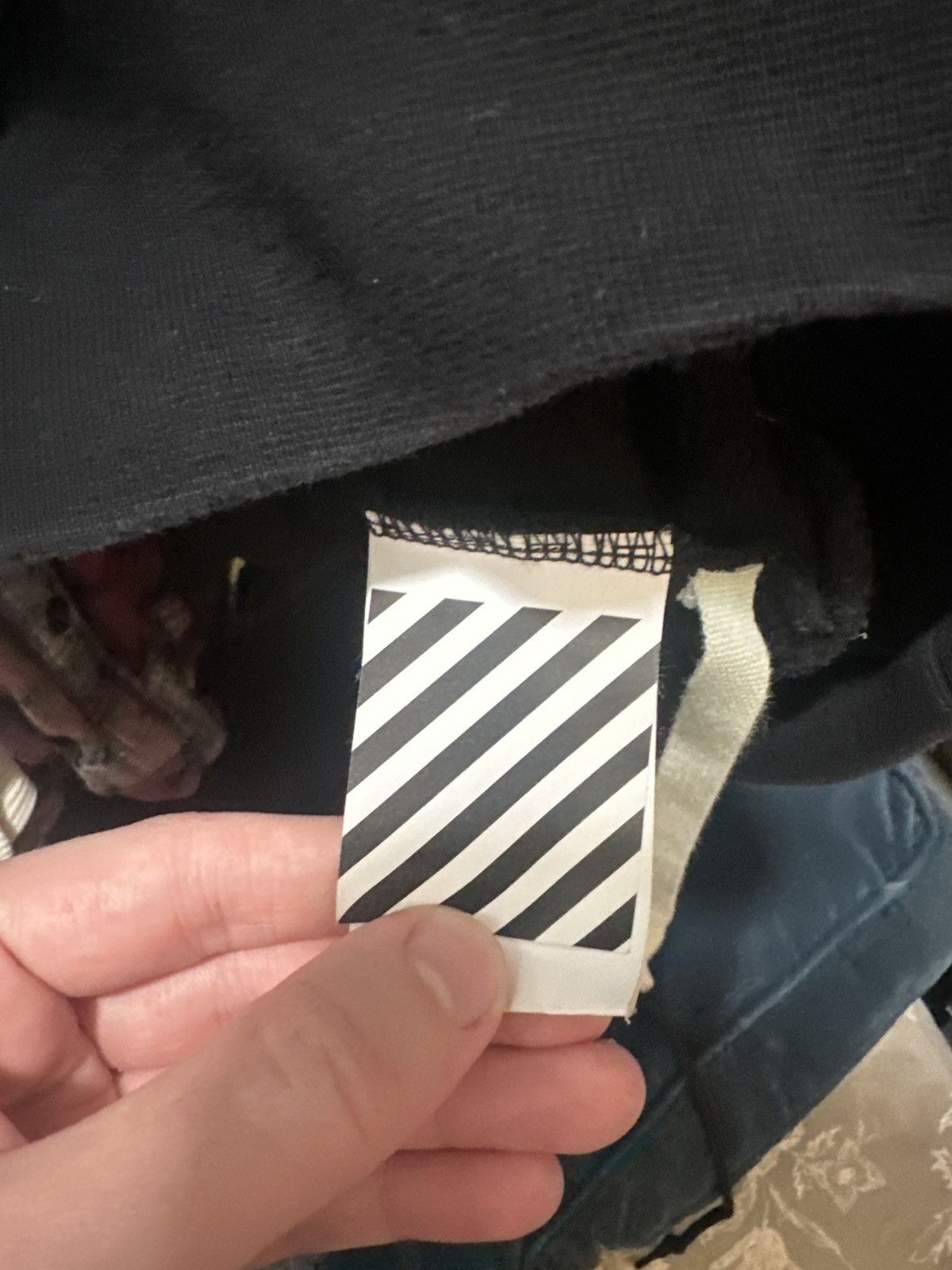 Off-White Off-White Floral Black Crewneck Size US M / EU 48-50 / 2 - 6 Thumbnail