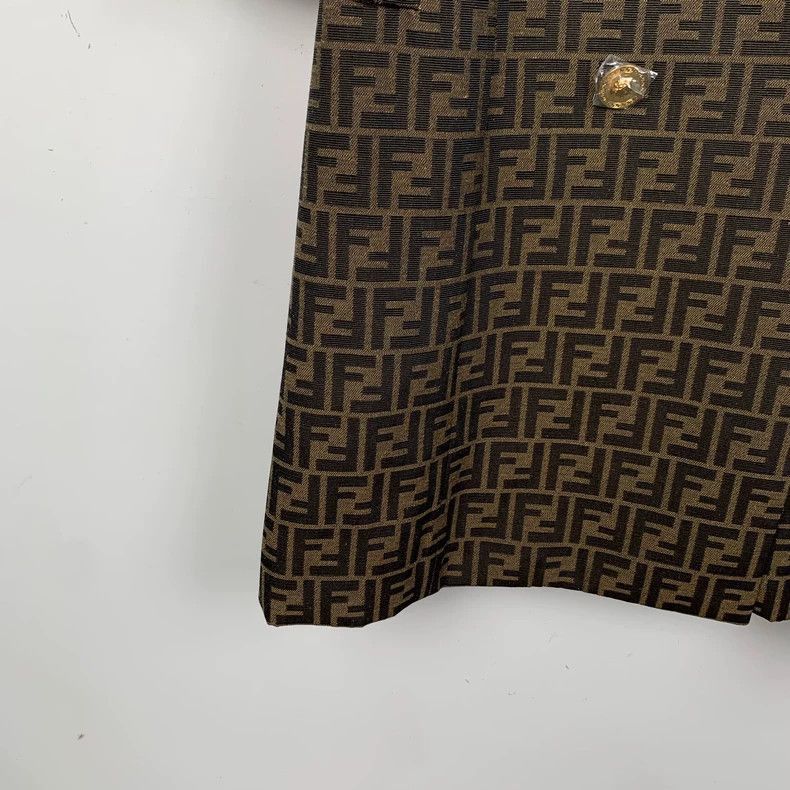 Fendi Fendi x Versace DoubleBreasted Trench Coat Size US XS / EU 42 / 0 - 5 Thumbnail