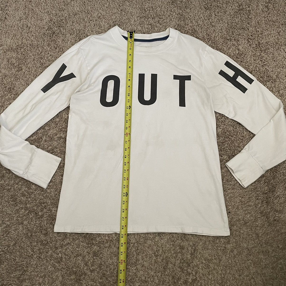 Youth Machine Youth Machine ‘YOUTH’ Spell Out Long Sleeve Size US L / EU 52-54 / 3 - 6 Thumbnail