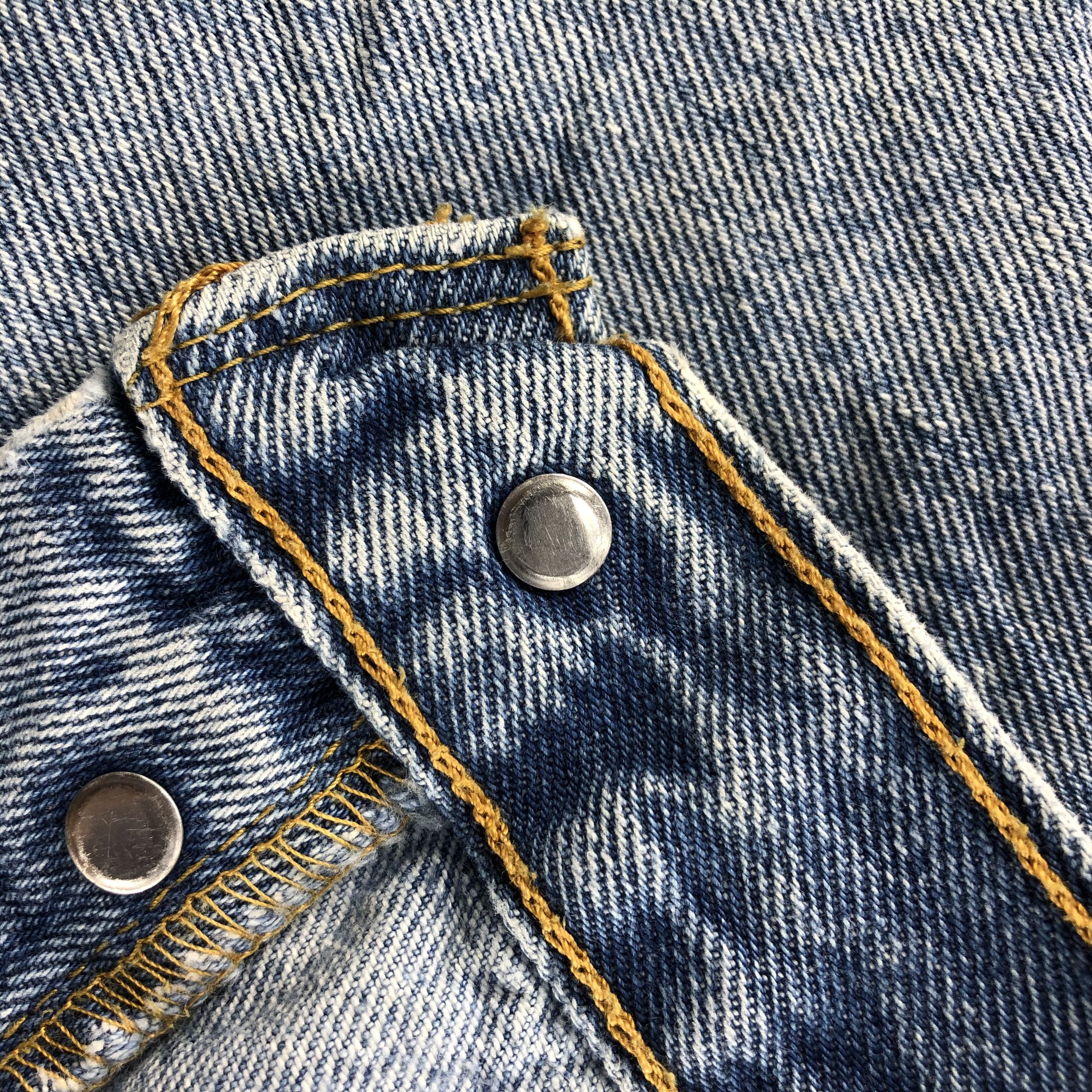 Levi's Vintage 90s Light Wash Levis 501 Jeans-J1230 Size US 42 / EU 58 - 8 Thumbnail
