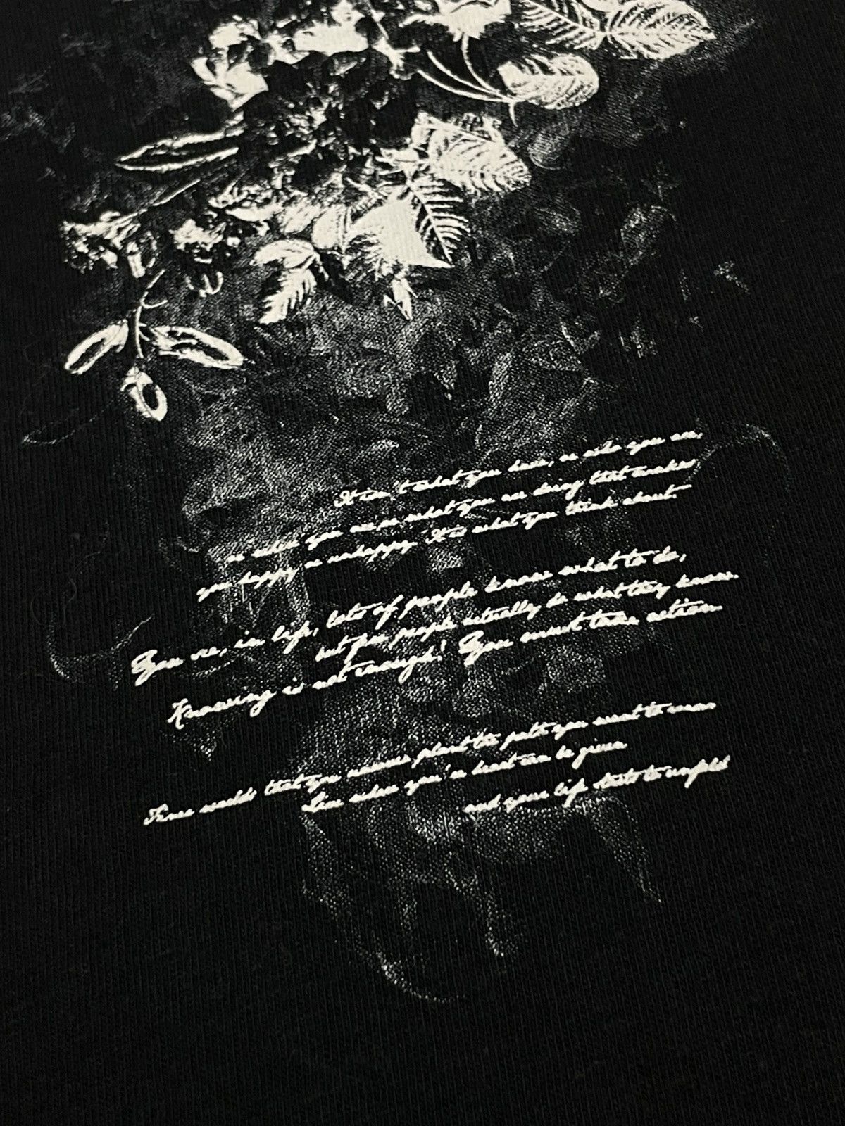 semanticdesign V Neck Semantic Smoke Poem Religion Art Y2K Style Size US L / EU 52-54 / 3 - 7 Thumbnail