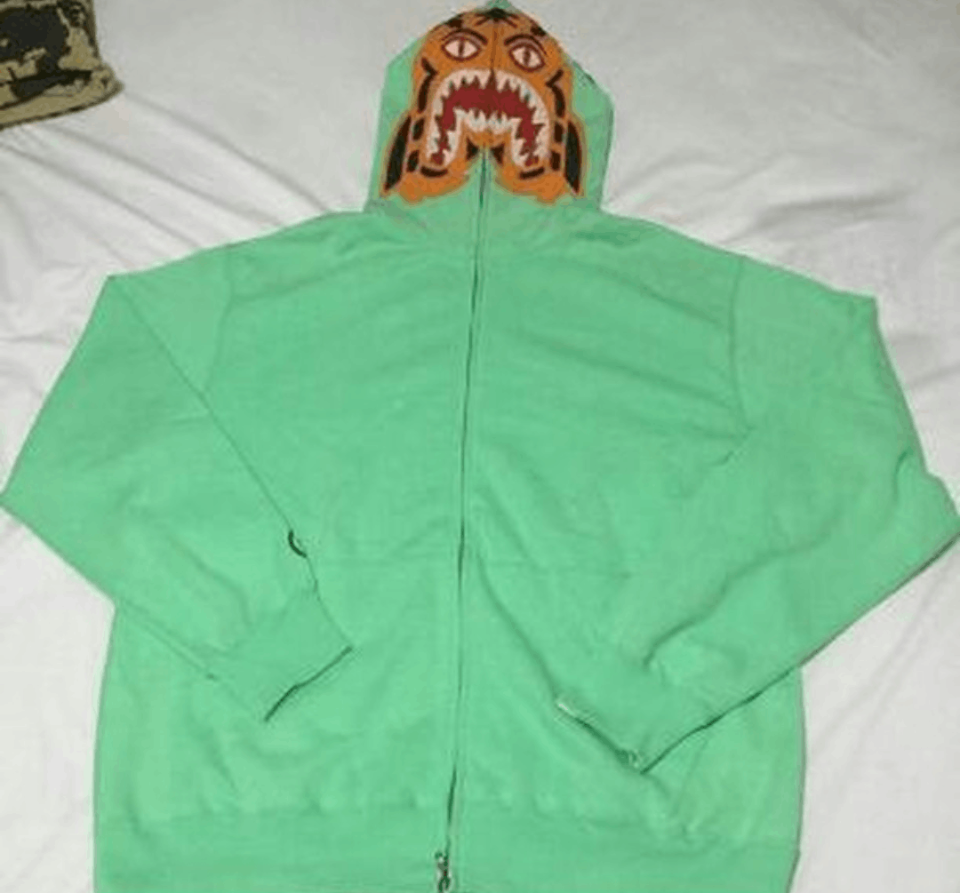Bape × Nigo Tiger Full Zip Hoodie Size US XL / EU 56 / 4 - 3 Thumbnail