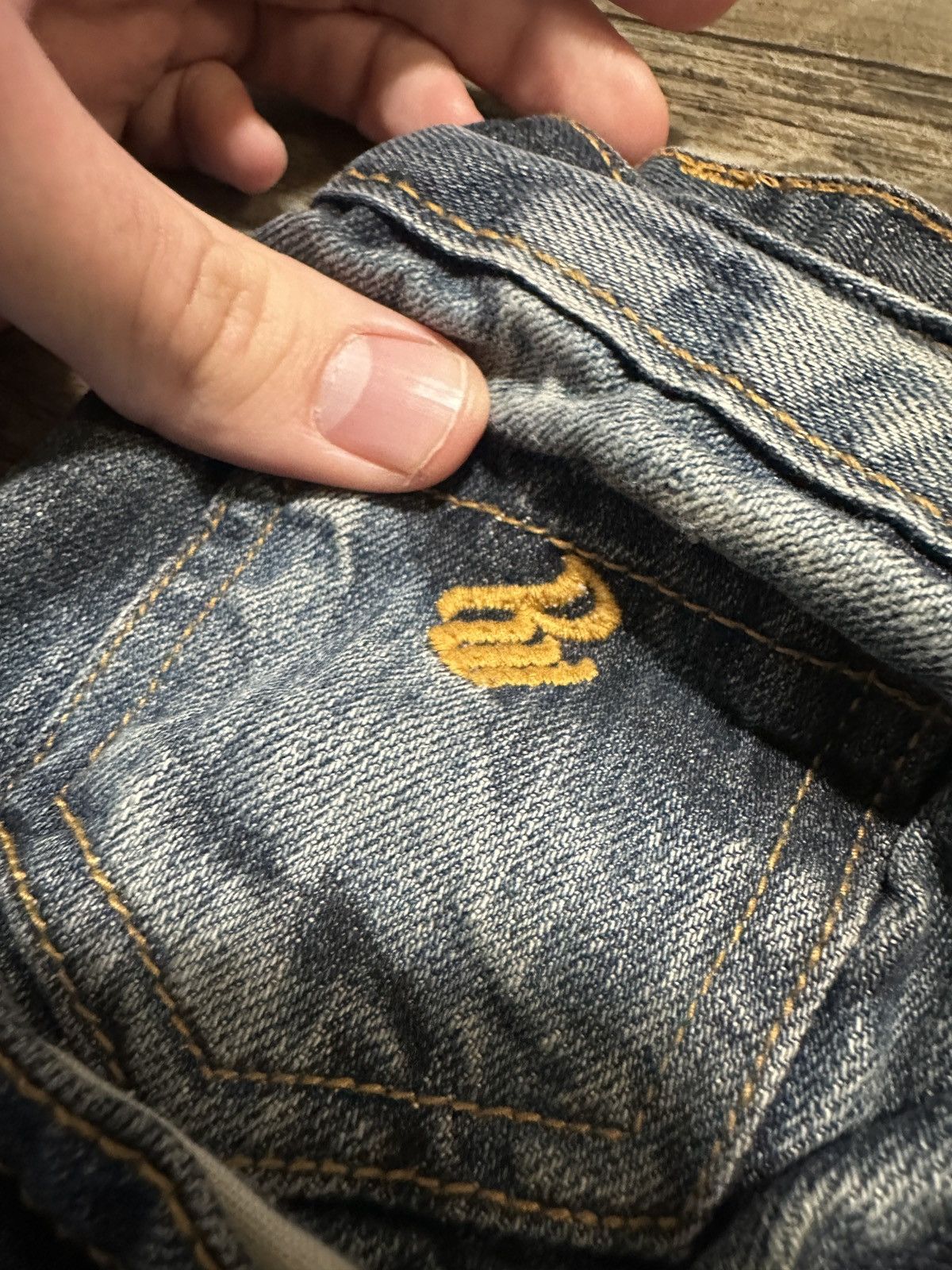 Rocawear Rocawear Y2K Faded Denim Jeans Size US 38 / EU 54 - 5 Thumbnail