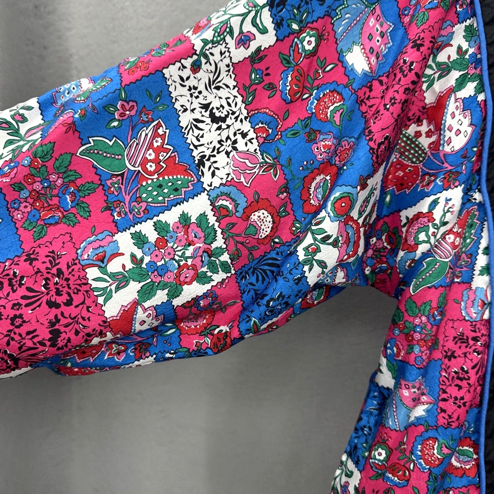 Vintage VINTAGE Westbound Sport Jacket Women M Floral Black Windbreaker 80s Retro Casual Lightweight Lined Nylon Softshell Handcrafted? Size M / US 6-8 / IT 42-44 - 6 Thumbnail