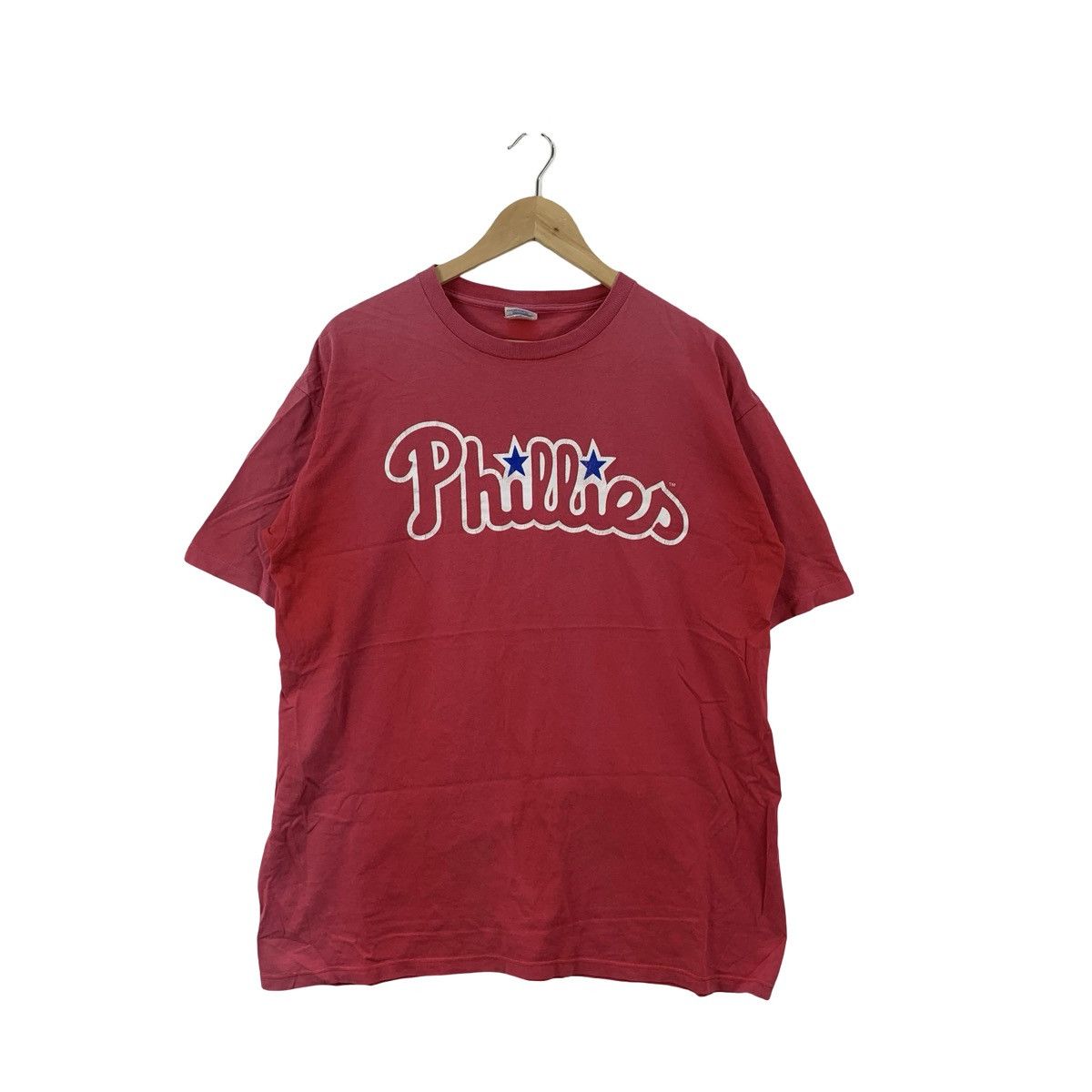 Vintage Vintage Philadelphia Phillies Logo MLB Baseball Graphic Tee Size US L / EU 52-54 / 3 - 1 Thumbnail