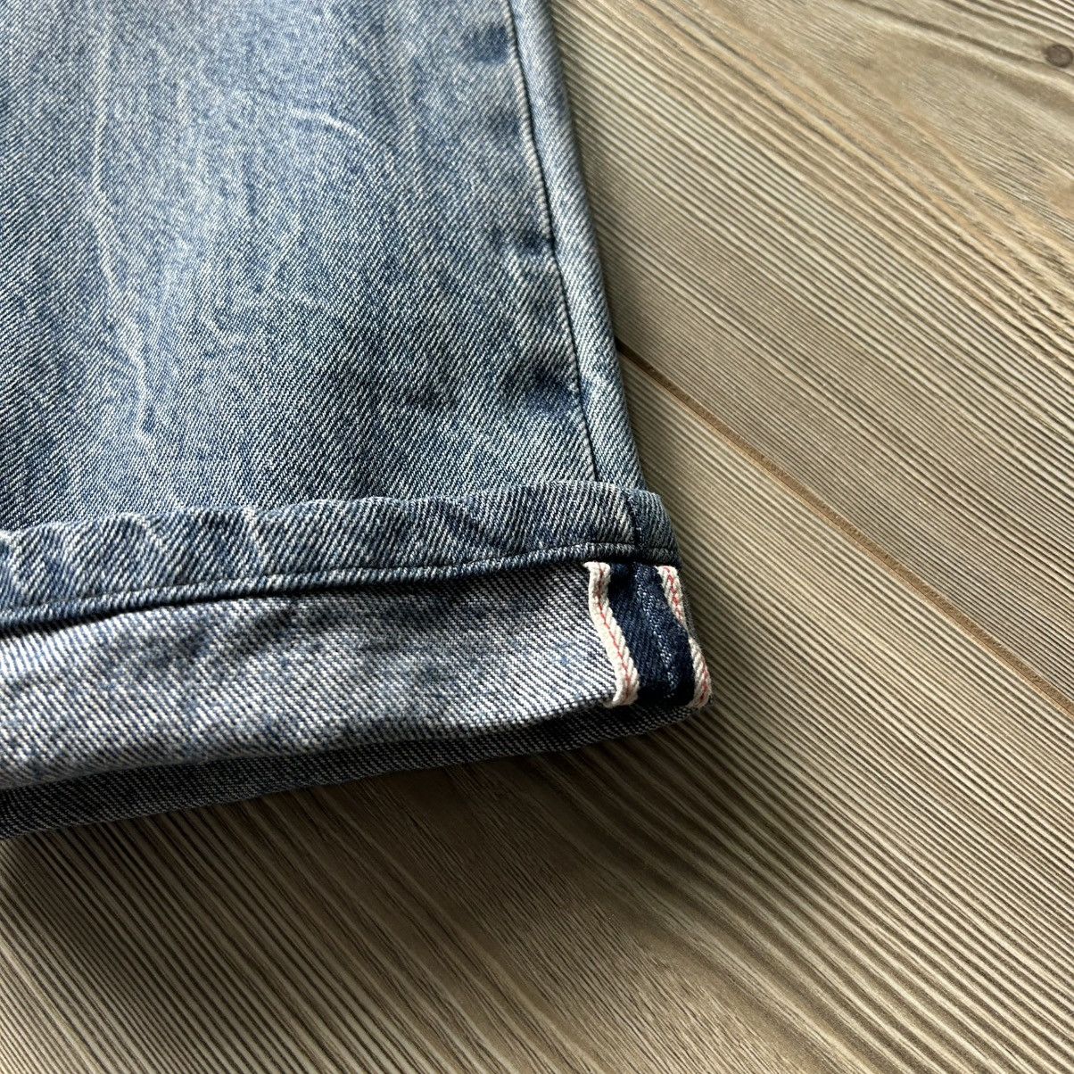 Levi's Levi’s 501 Selvedge Distressed Denim Jeans Size 27" / US 4 / IT 40 - 4 Thumbnail