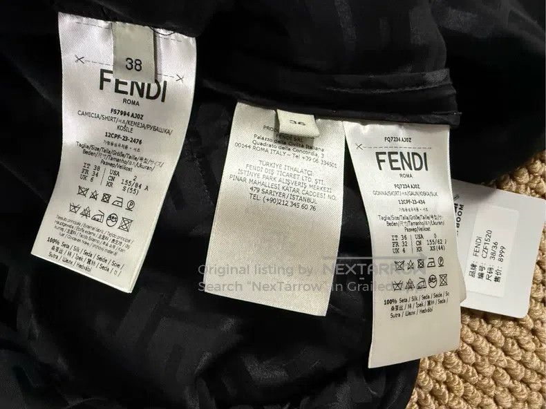 Fendi Fendi All-over print set skirt Size XXS / US 00 / IT 34 - 8 Thumbnail