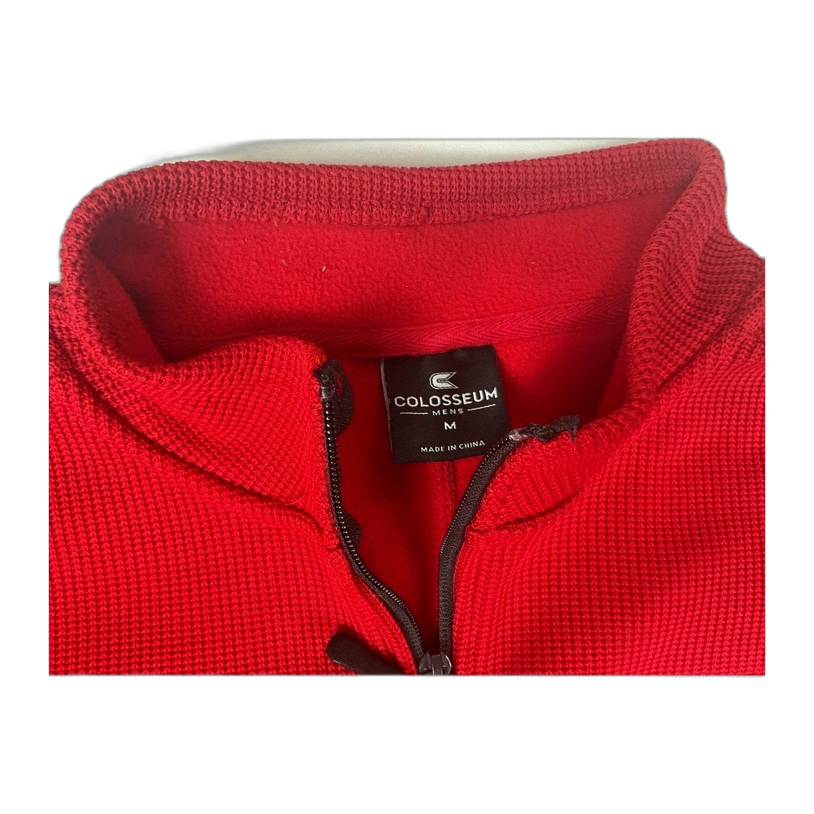 Vintage Nebraska Huskers Full Zip Jacket Mens Medium Red Colosseum N Size US M / EU 48-50 / 2 - 2 Thumbnail