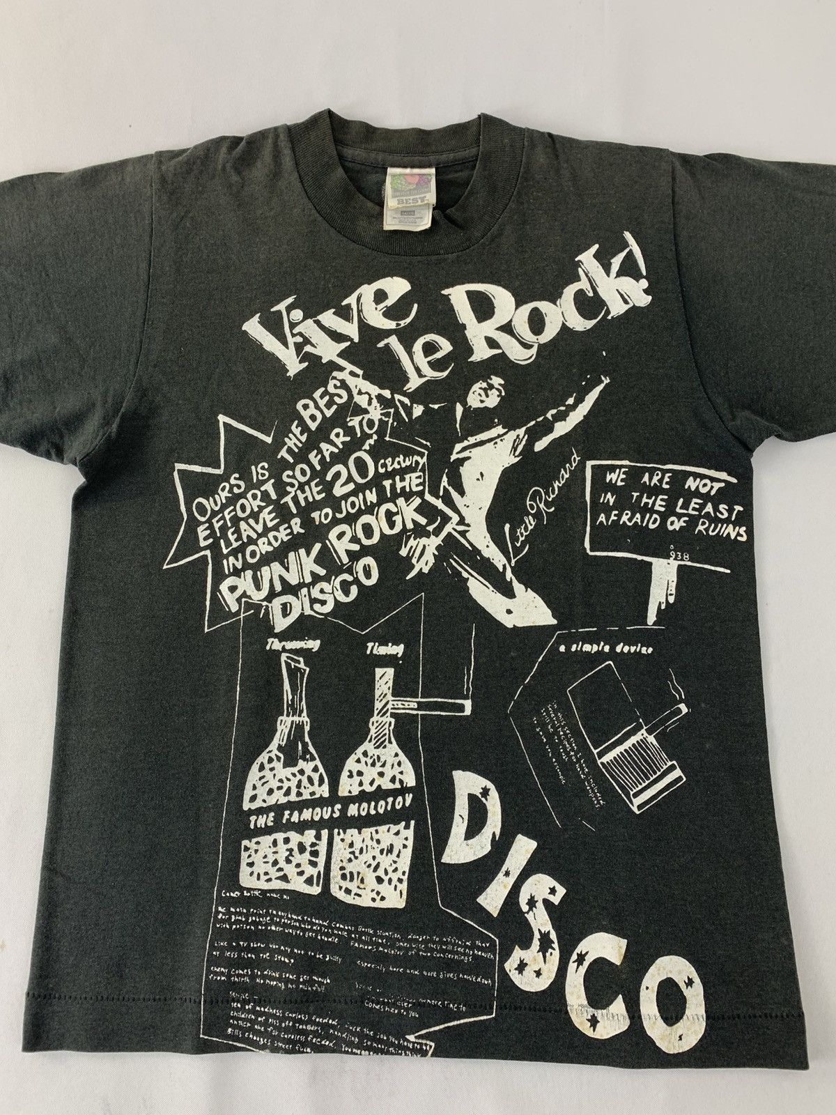 Band Tees 80s The Killer Vive Le Rock Magazine Punk Rare Seditionaries Size US S / EU 44-46 / 1 - 5 Thumbnail