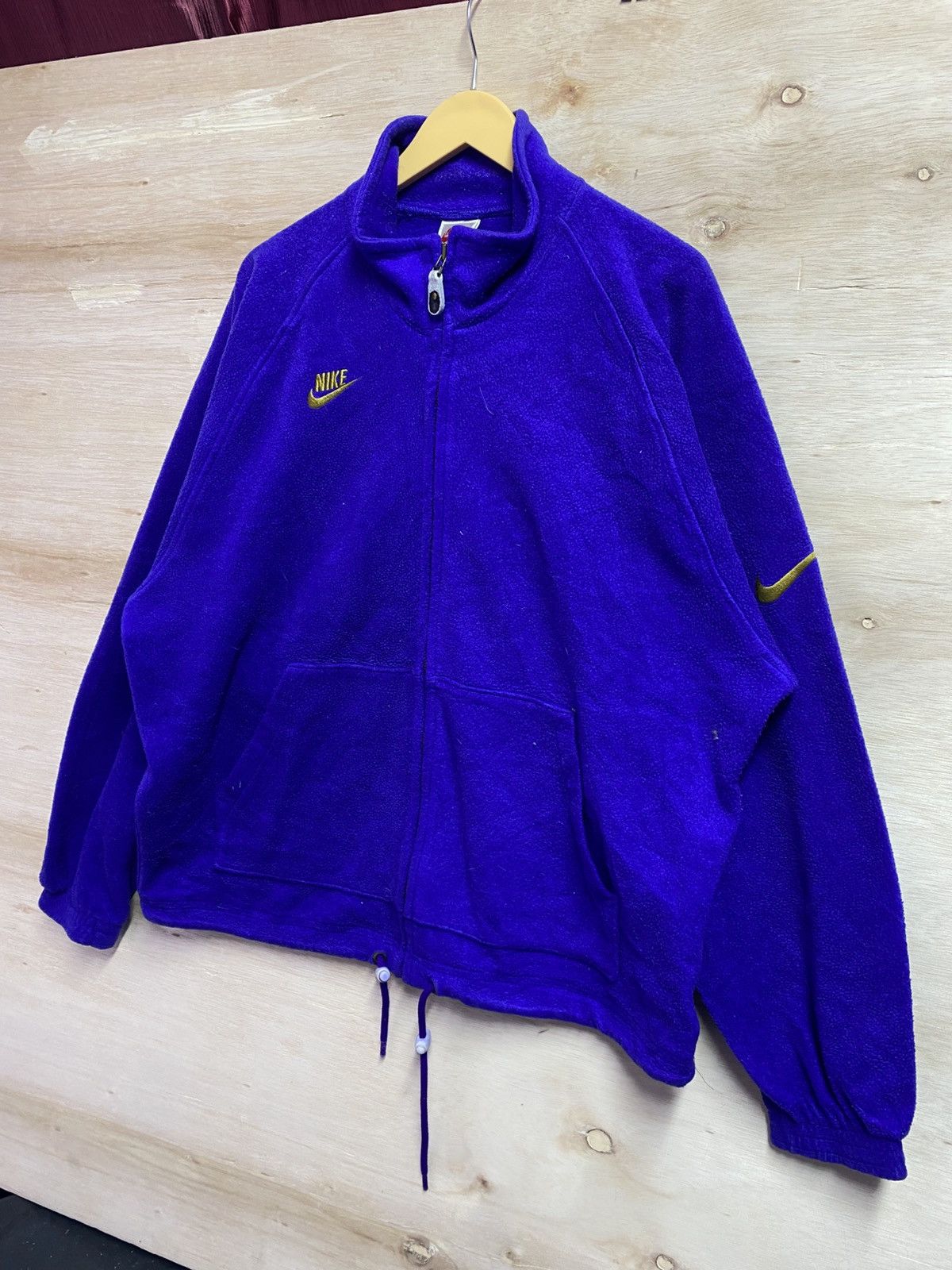 Nike Vintage nike fleece jacket Size US XL / EU 56 / 4 - 2 Thumbnail