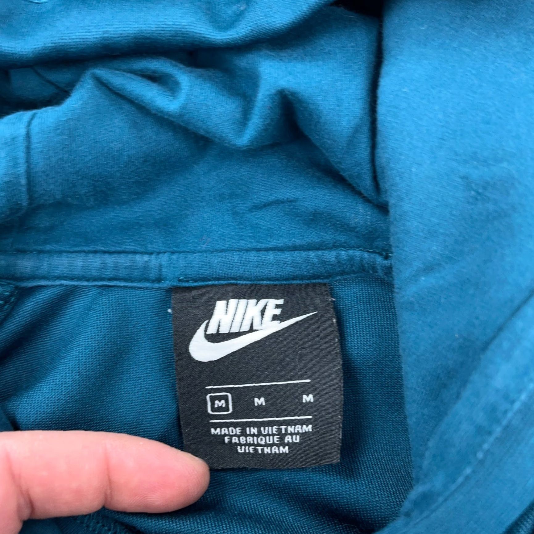 Nike Nike Hoodie Women M Aqua Blue Sweatshirt Sweater Performance Center Swoosh Size M / US 6-8 / IT 42-44 - 5 Thumbnail