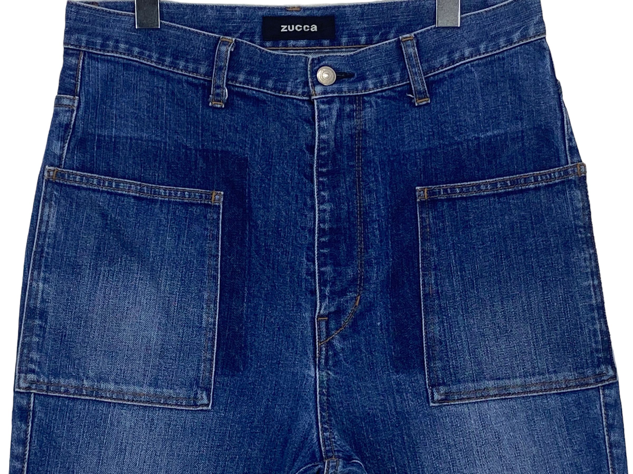 Zucca Zucca Denim Jeans Zucca Cropped Ankle Jeans Pants Size US 31 - 3 Thumbnail