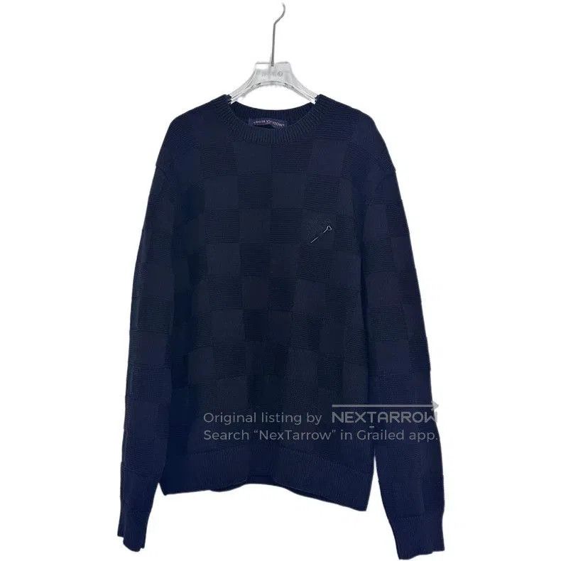 Louis Vuitton Louis Vuitton Checkerboard Crewneck Sweater. Size US M / EU 48-50 / 2 - 1 Thumbnail
