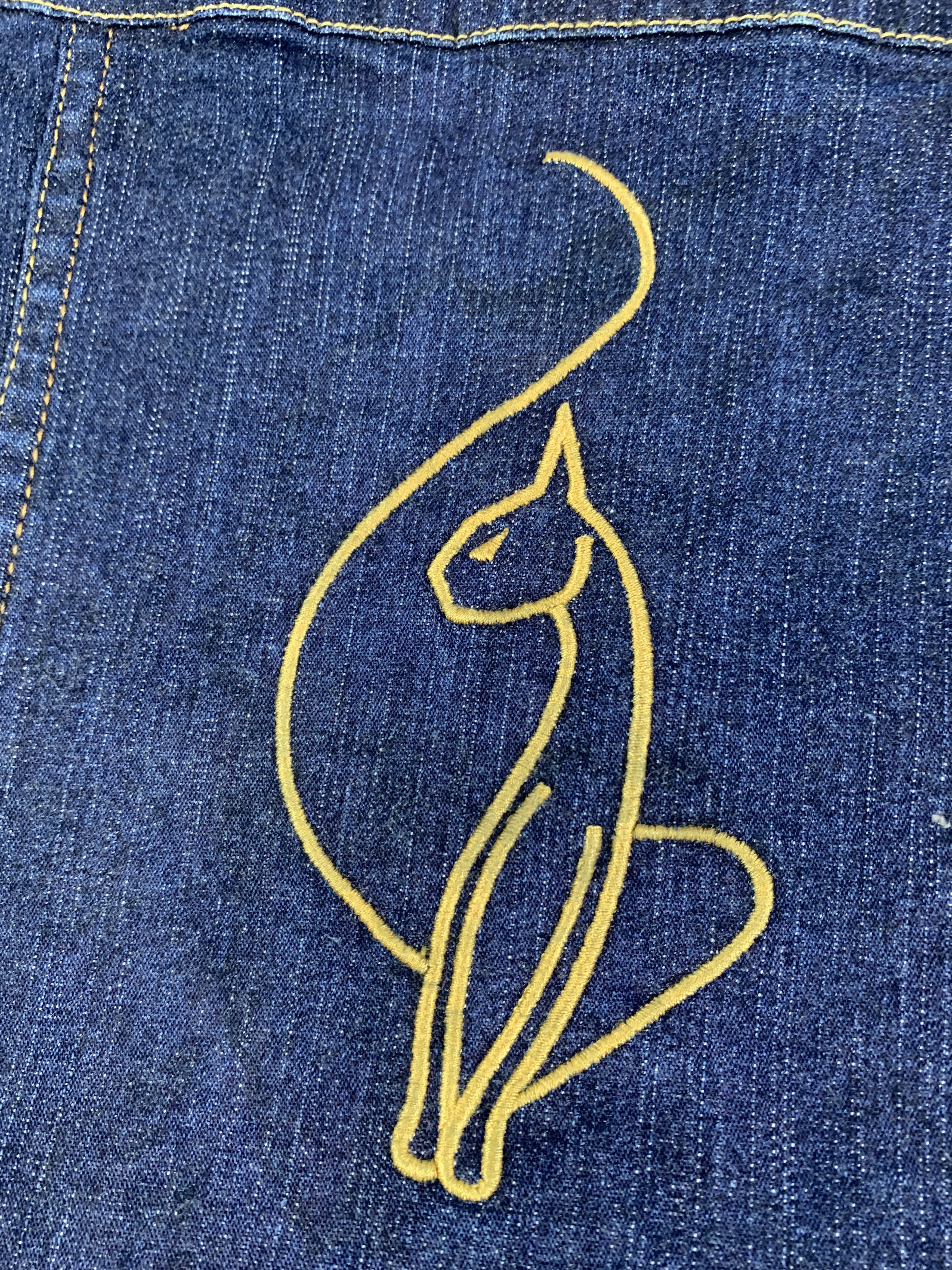 2000s Baby Phat Jeans Tube Dress (L)