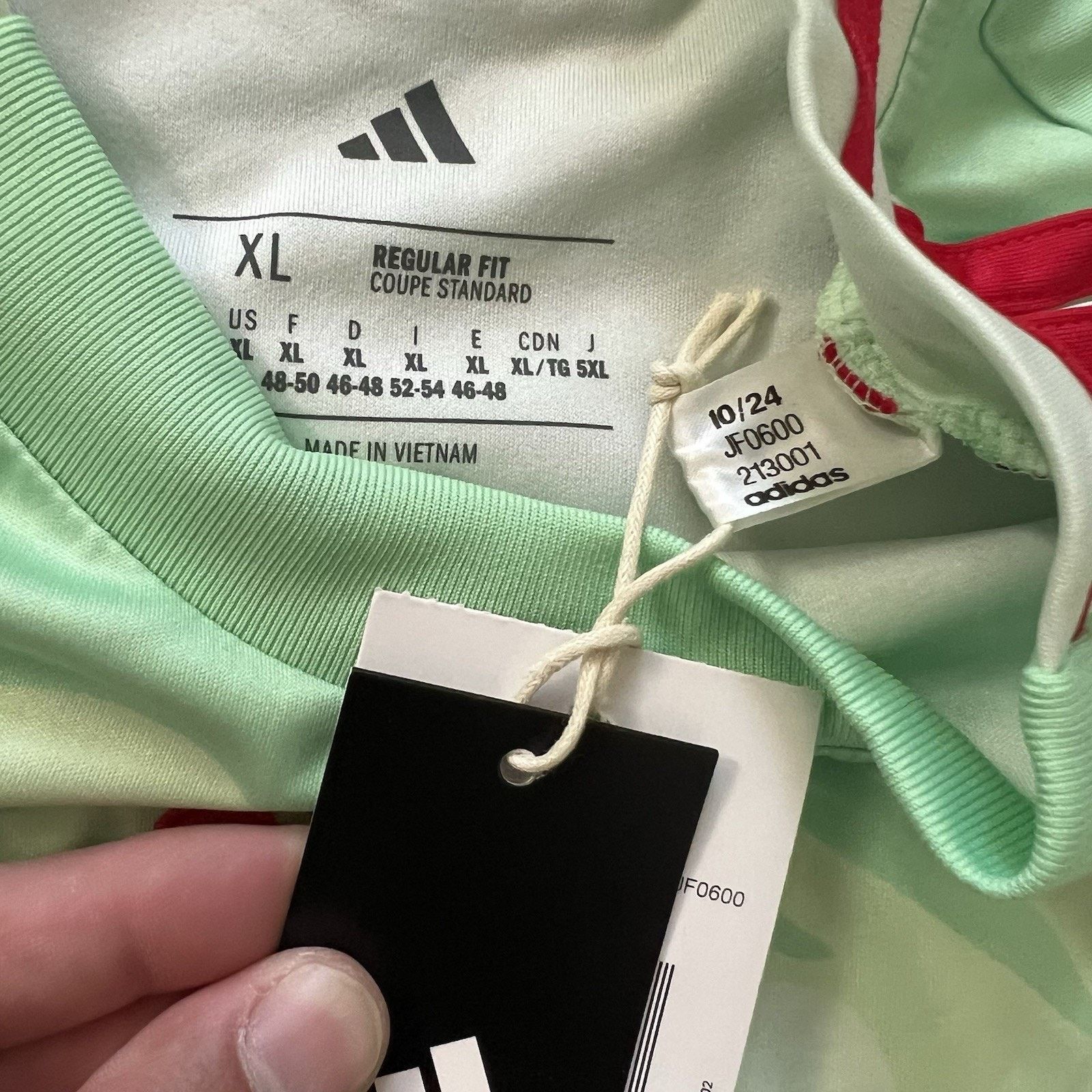 Adidas Adidas Italy National Team Women’s Soccer Jersey Size XL Size US XL / EU 56 / 4 - 8 Thumbnail
